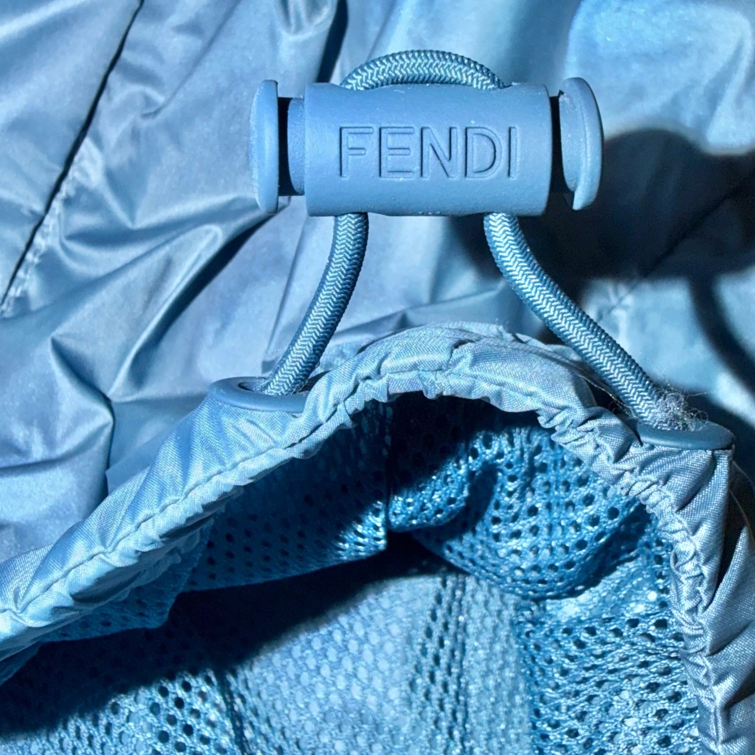 Fendi 2023 Kway Baguette Windbreaker Jacket