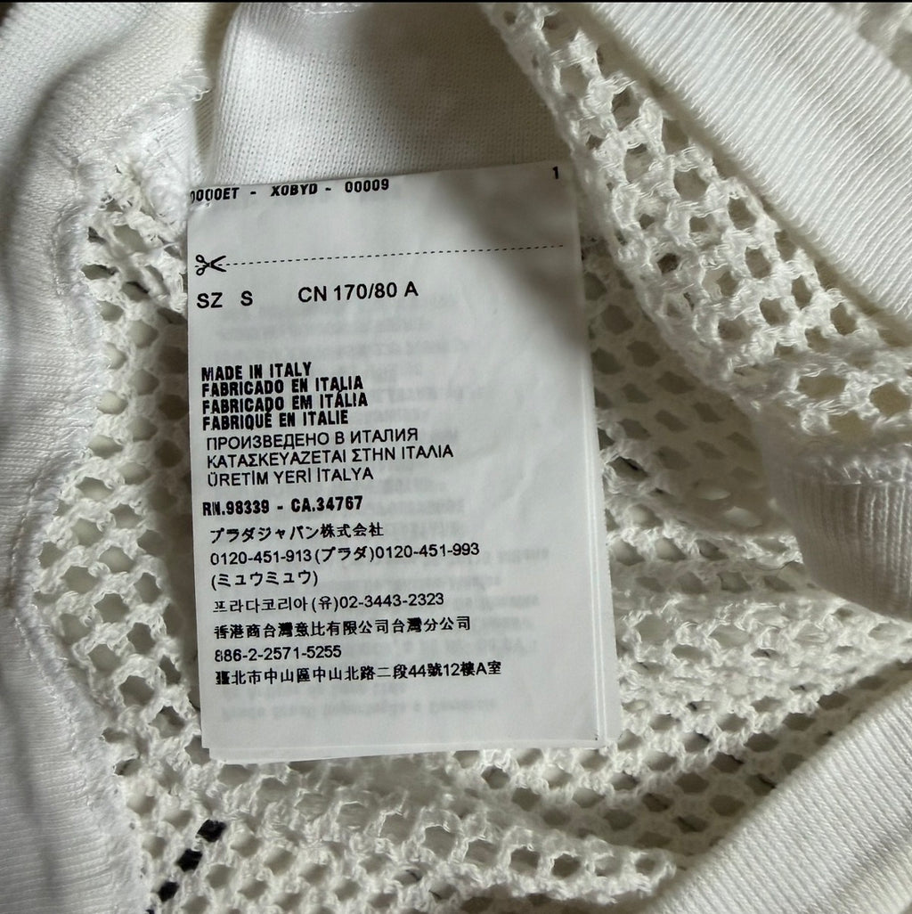 MIU MIU CROP TOP