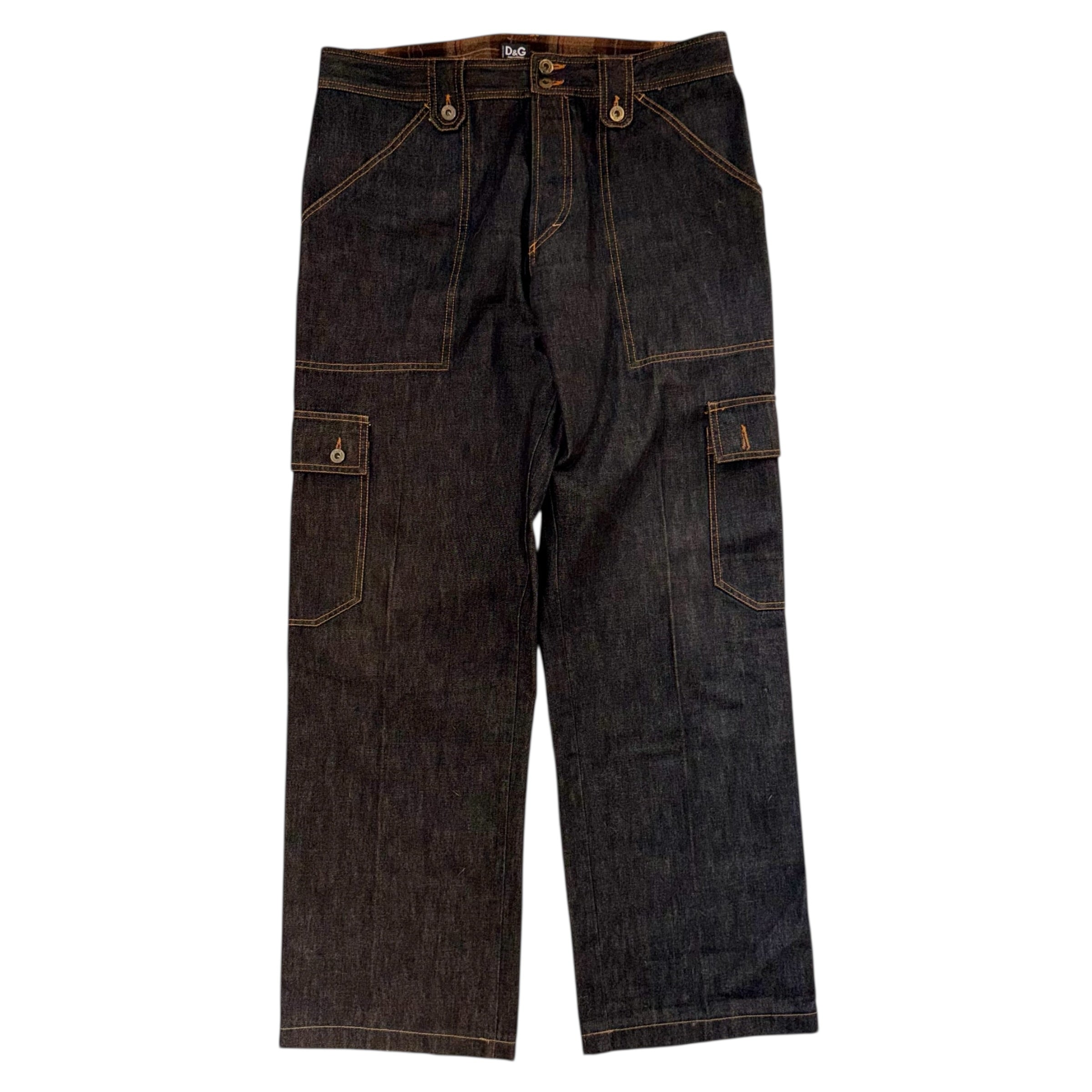 DOLCE & GABBANA DENIM TROUSERS