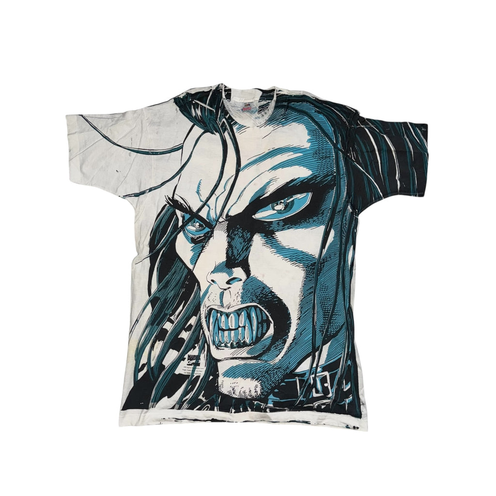 Vintage 90's Morbius Mega Print Marvel T-Shirt