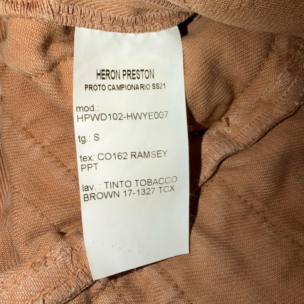 HERON PRESTON PATCHWORK DENIM JACKET