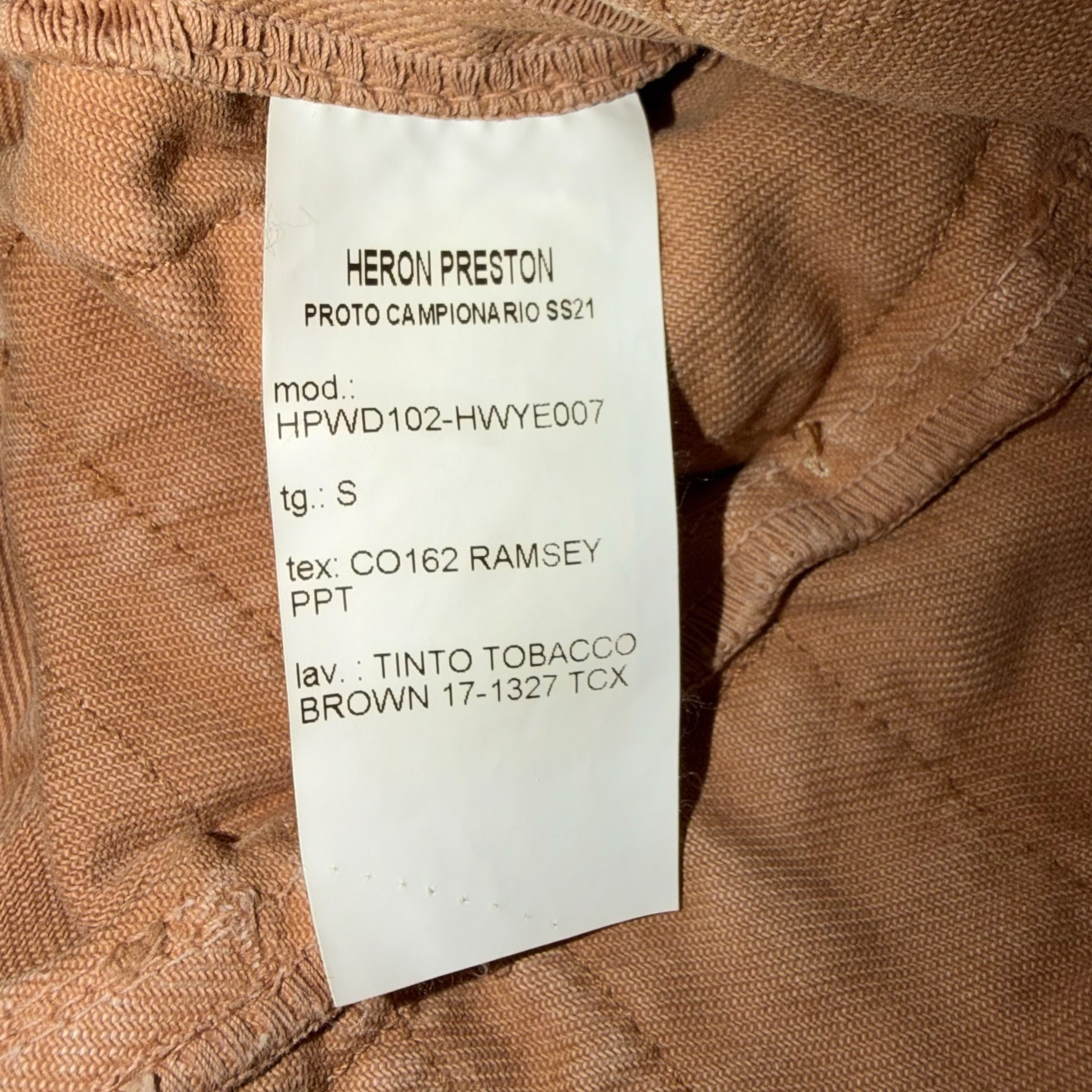 HERON PRESTON PATCHWORK DENIM JACKET