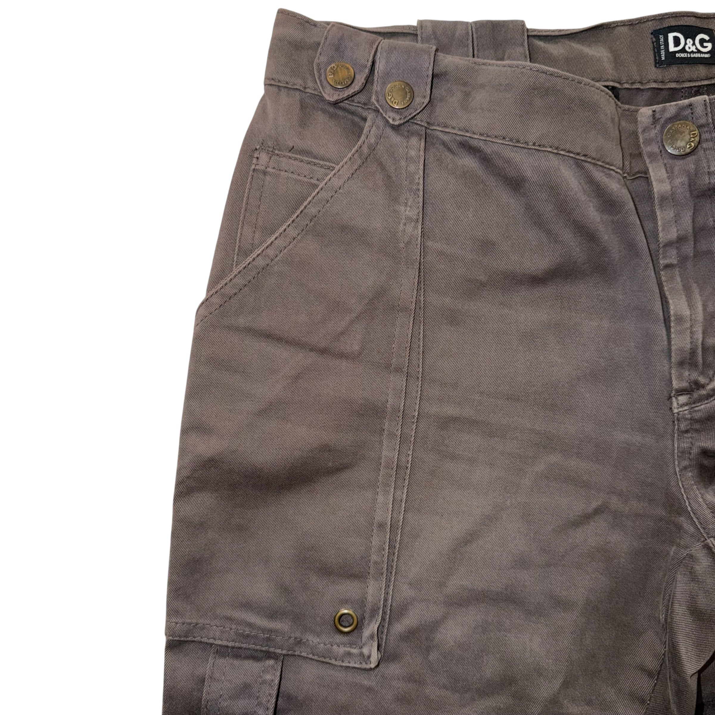 DOLCE & GABBANA CARGO MULTI POCKET PANTS