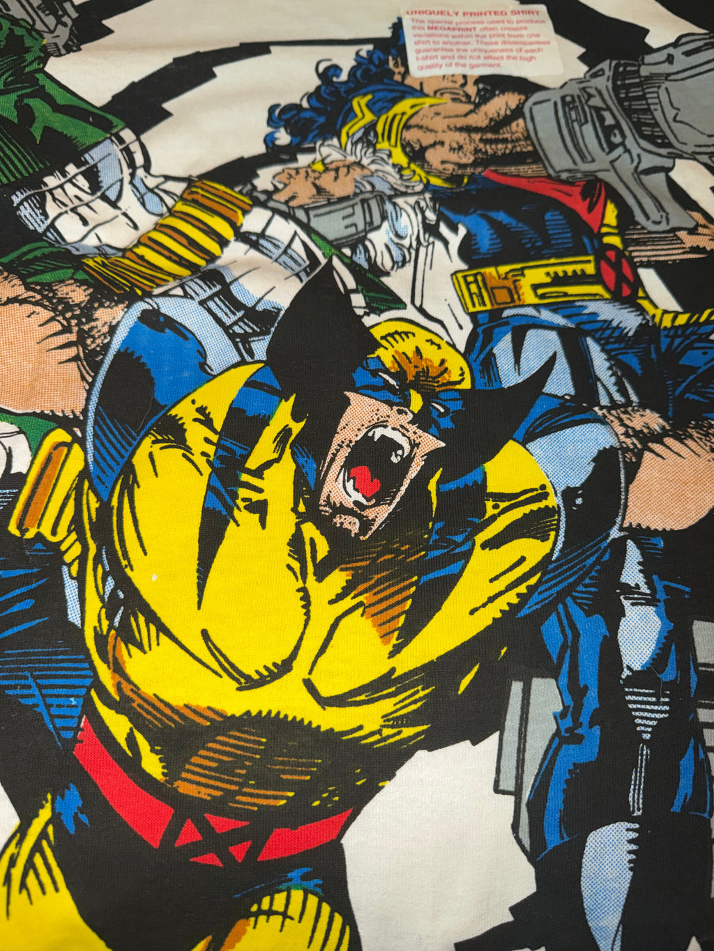 Vintage 90's X MEN Mega Print Marvel T-Shirt