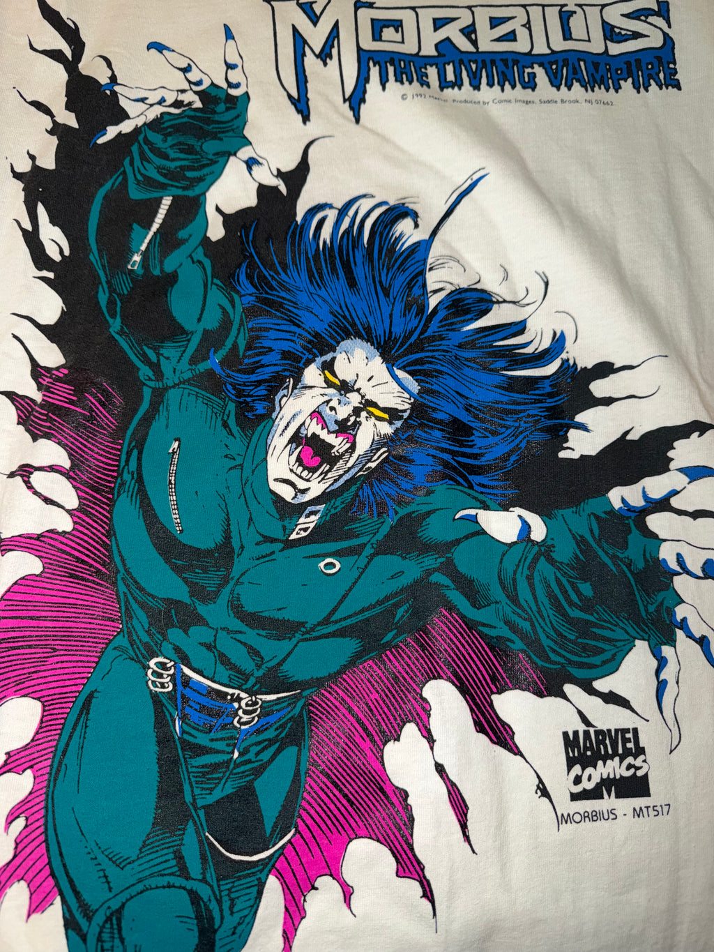 Vintage 90's Morbius Marvel T-Shirt