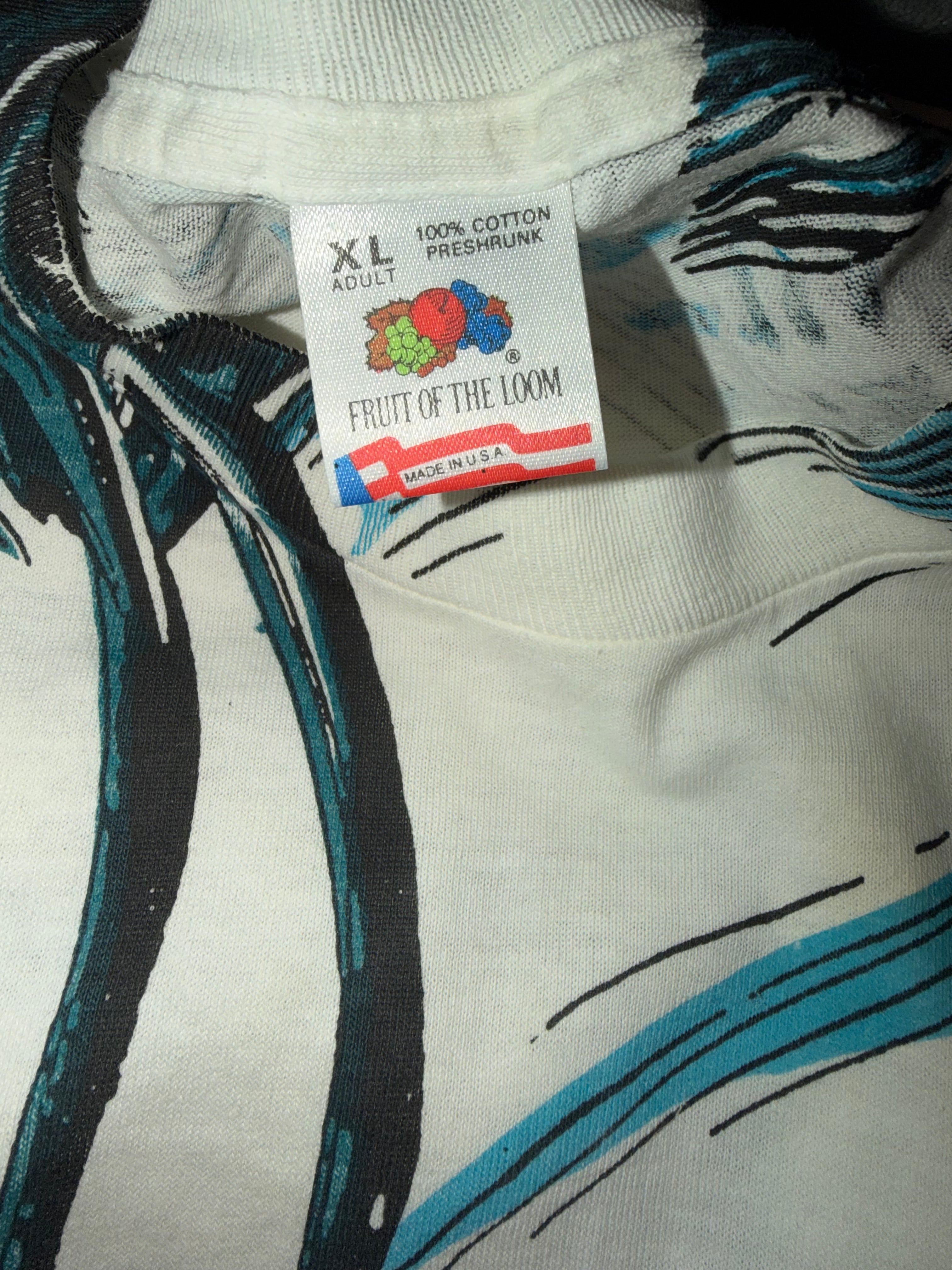 Vintage 90's Morbius Mega Print Marvel T-Shirt