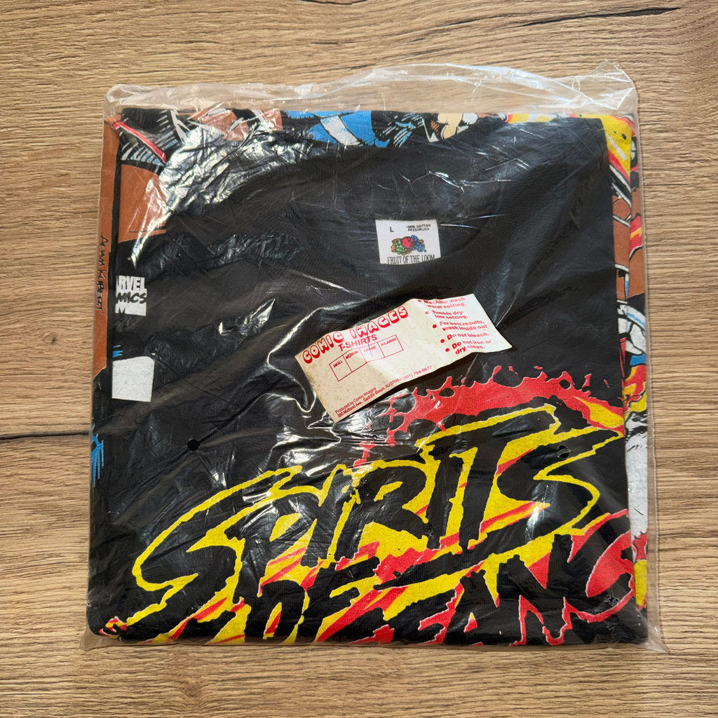 Vintage 90's Spirit of Vengeance Ghost Rider Marvel T-Shirt