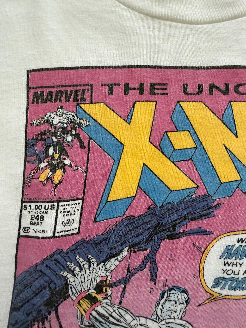 Vintage The Uncanny X Men Marvel 1991 T-Shirt