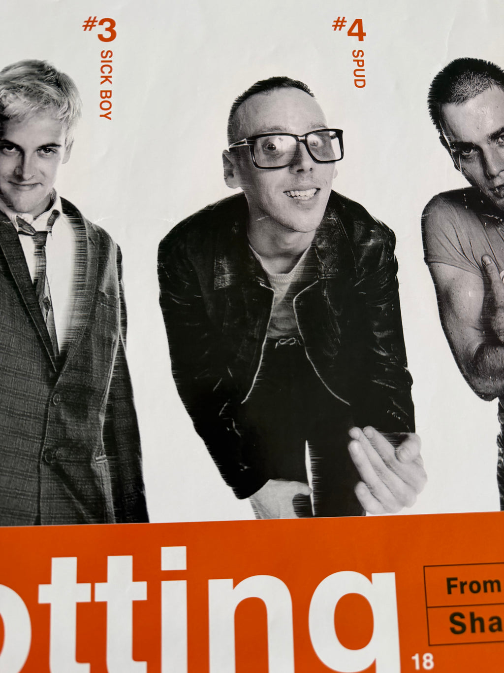 Vintage Trainspotting Movie Poster