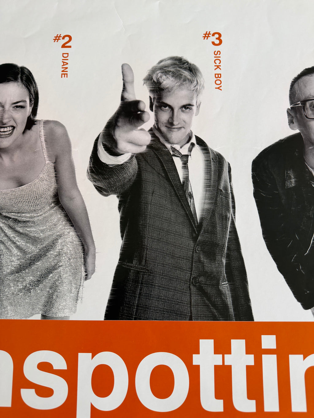 Vintage Trainspotting Movie Poster