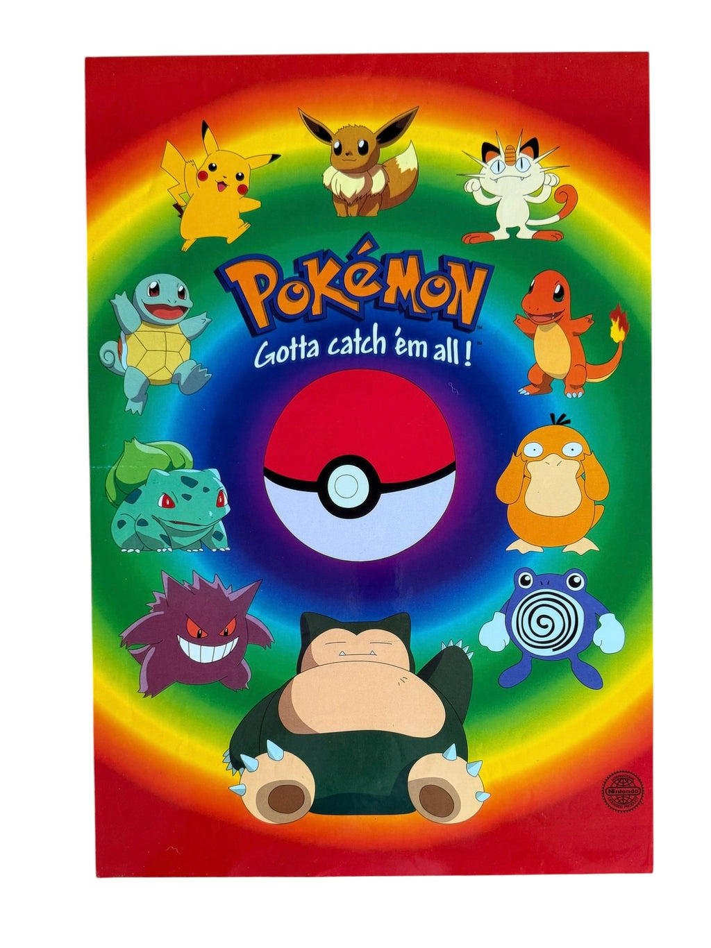 Vintage Pokemon Poster