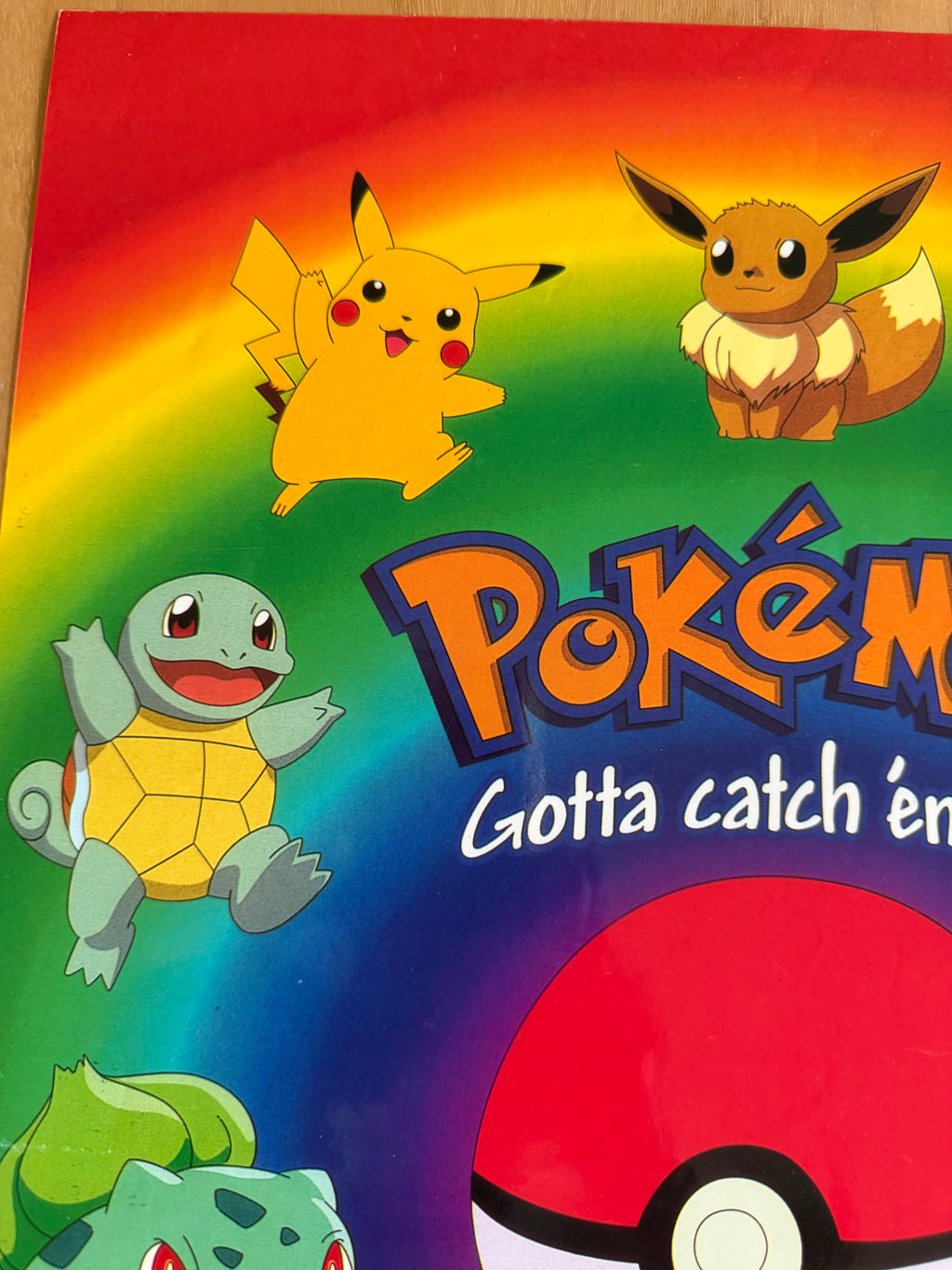 Vintage Pokemon Poster