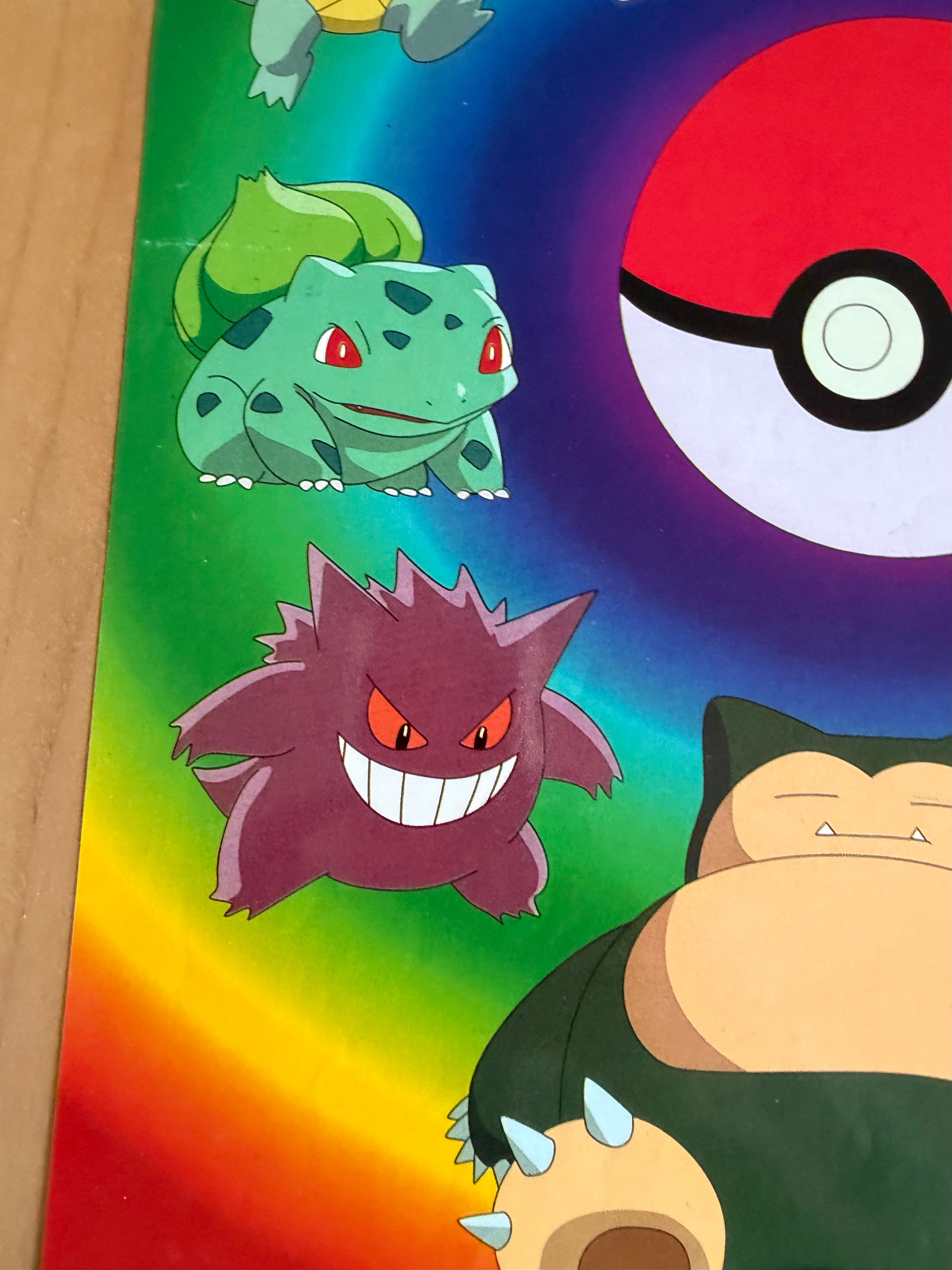 Vintage Pokemon Poster