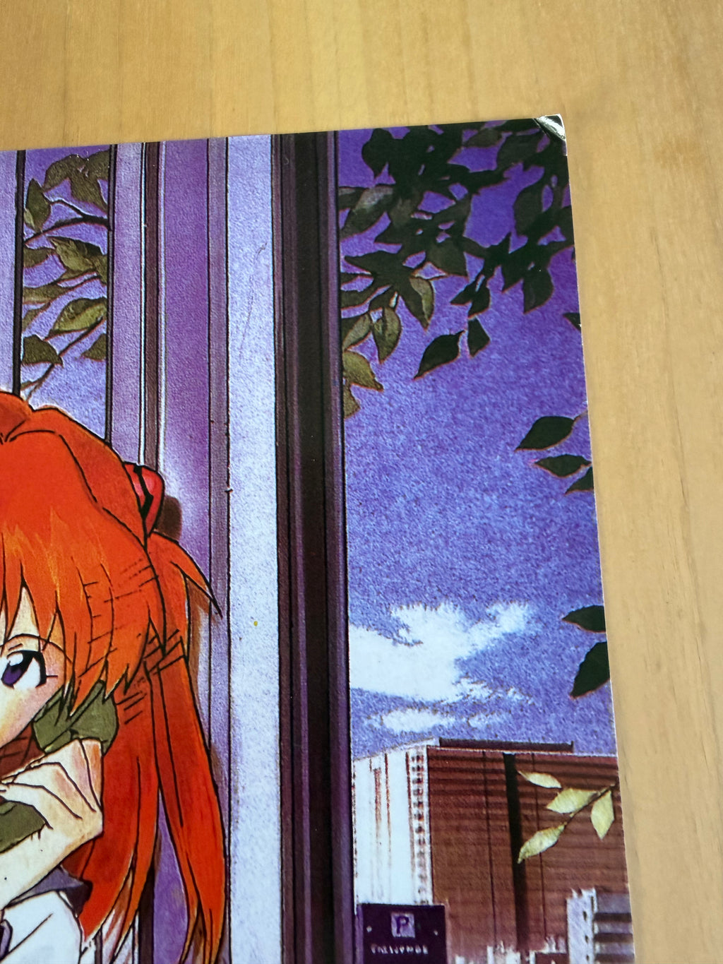 Vintage Neon Genesis Evangelion Asuka Langley Soryu Poster