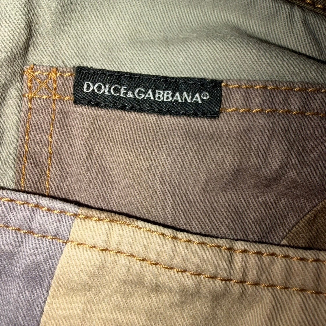 DOLCE & GABBANA CAMO PANTS