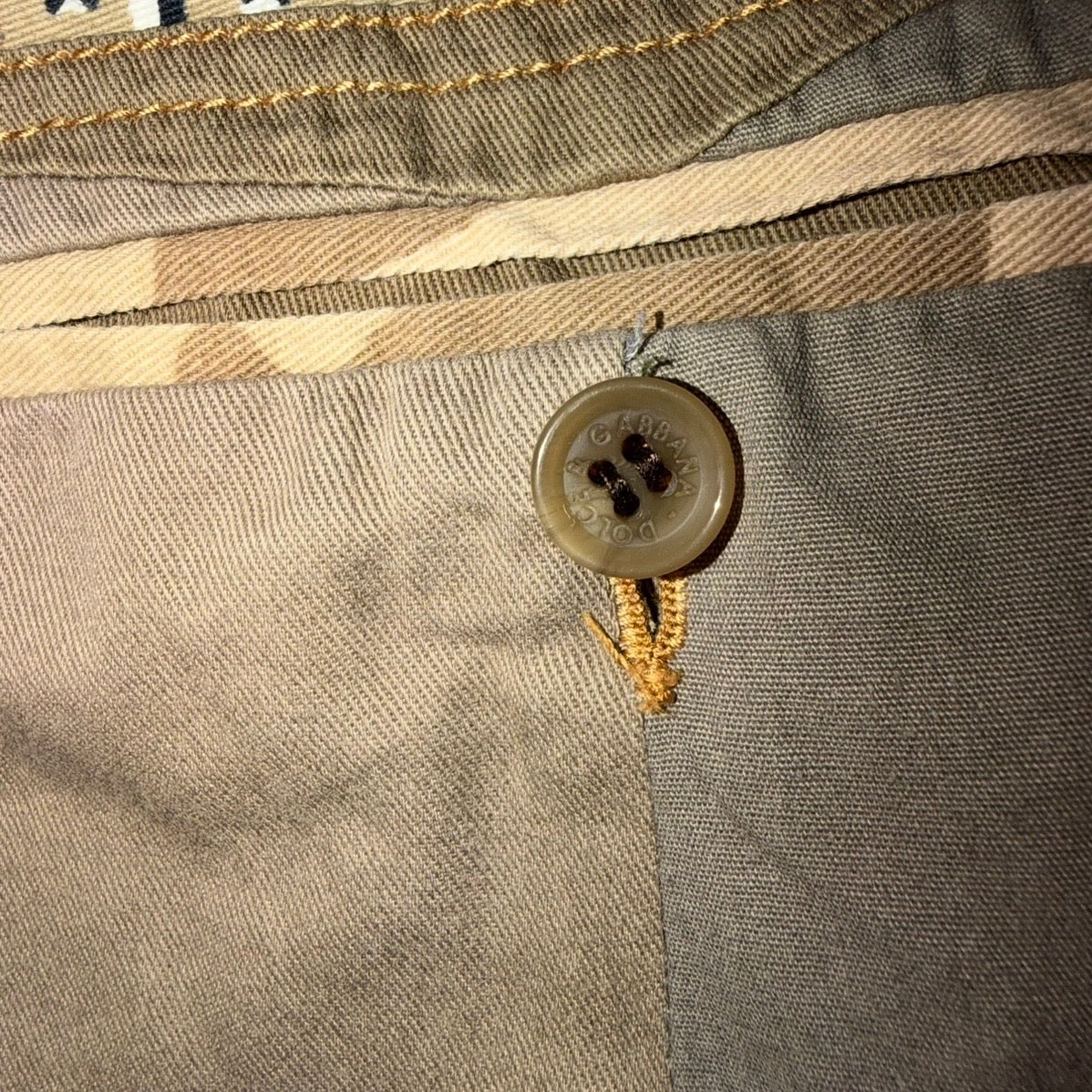 DOLCE & GABBANA CAMO PANTS