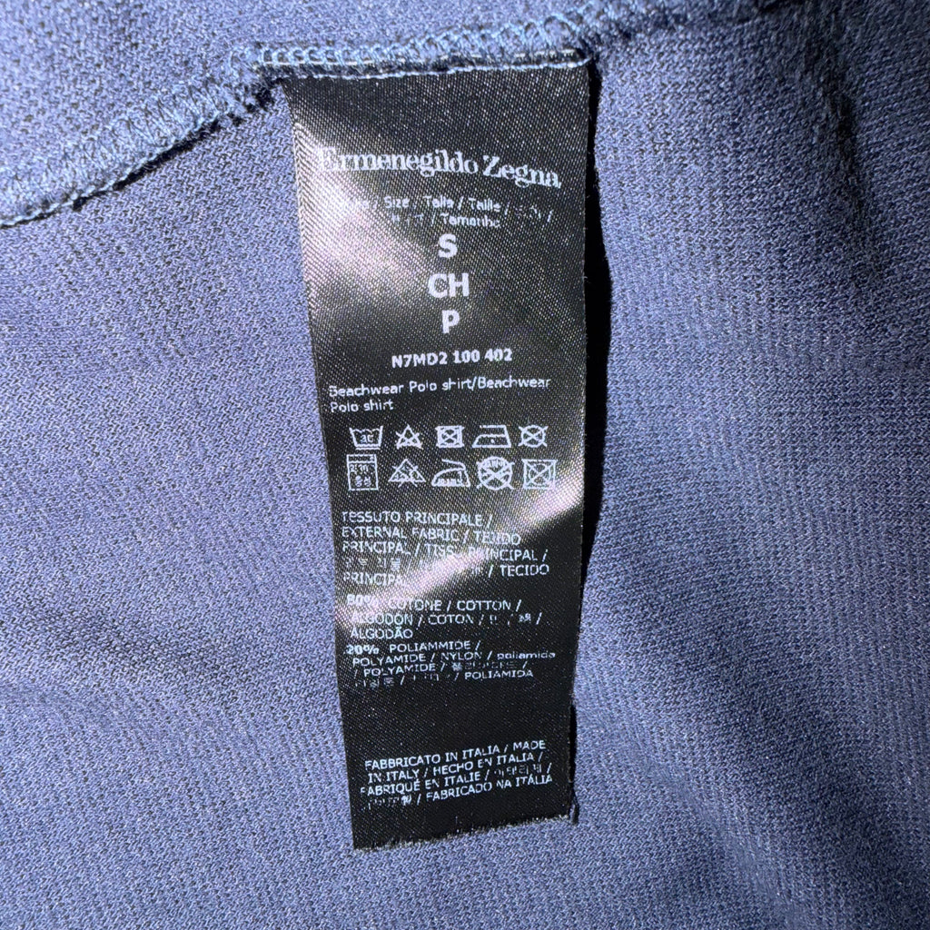 Ermenegildo Zegna Logo-Embroidered Polo Shirt