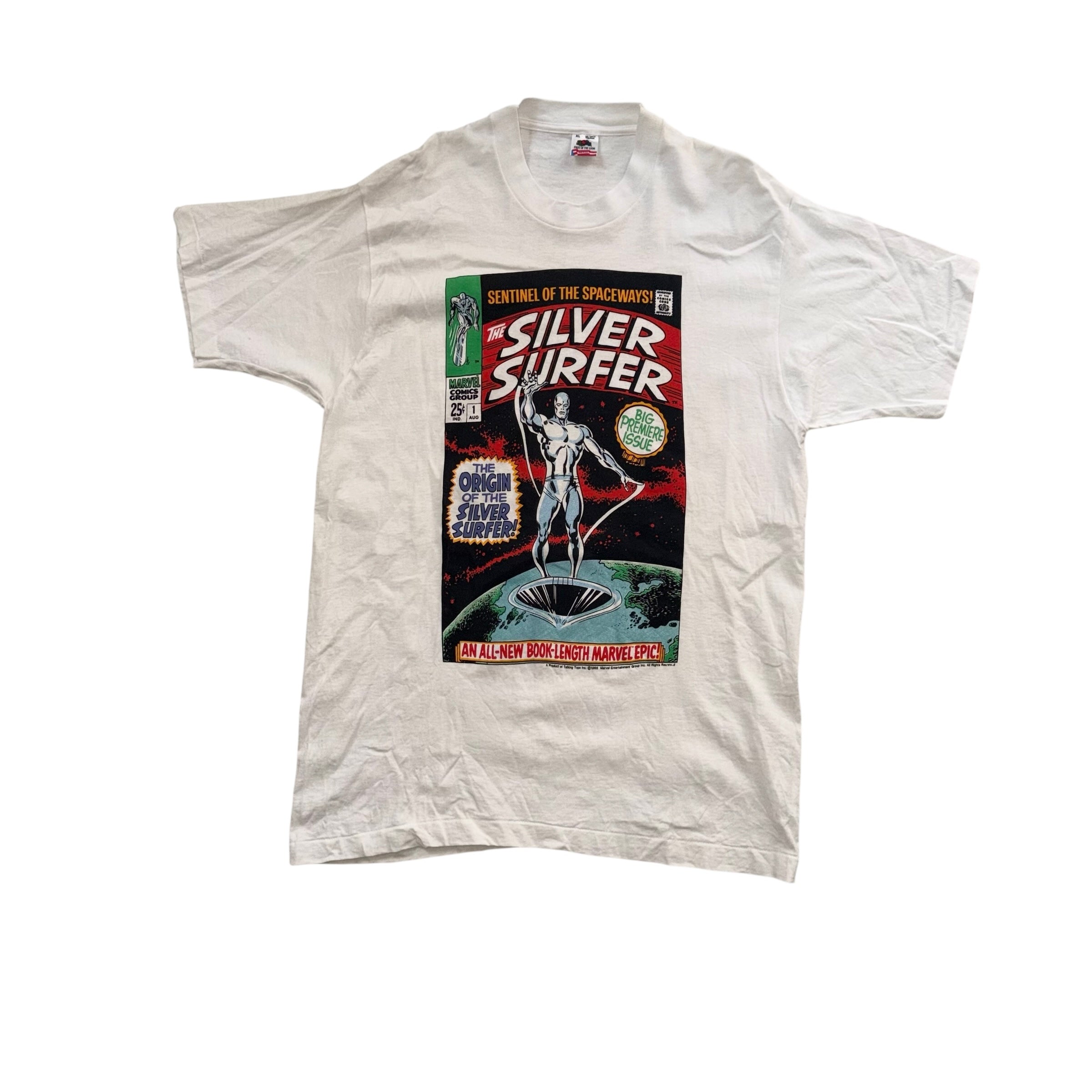 Vintage 90's Silver Surfer Marvel T-Shirt