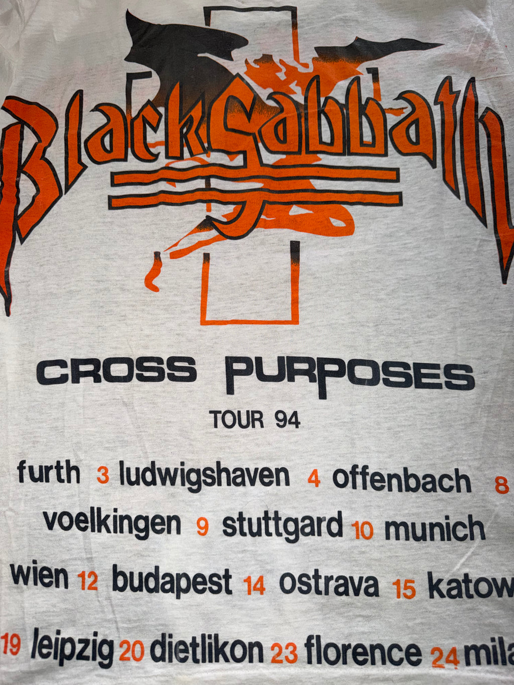 Vintage 90's Black Sabbath T-Shirt