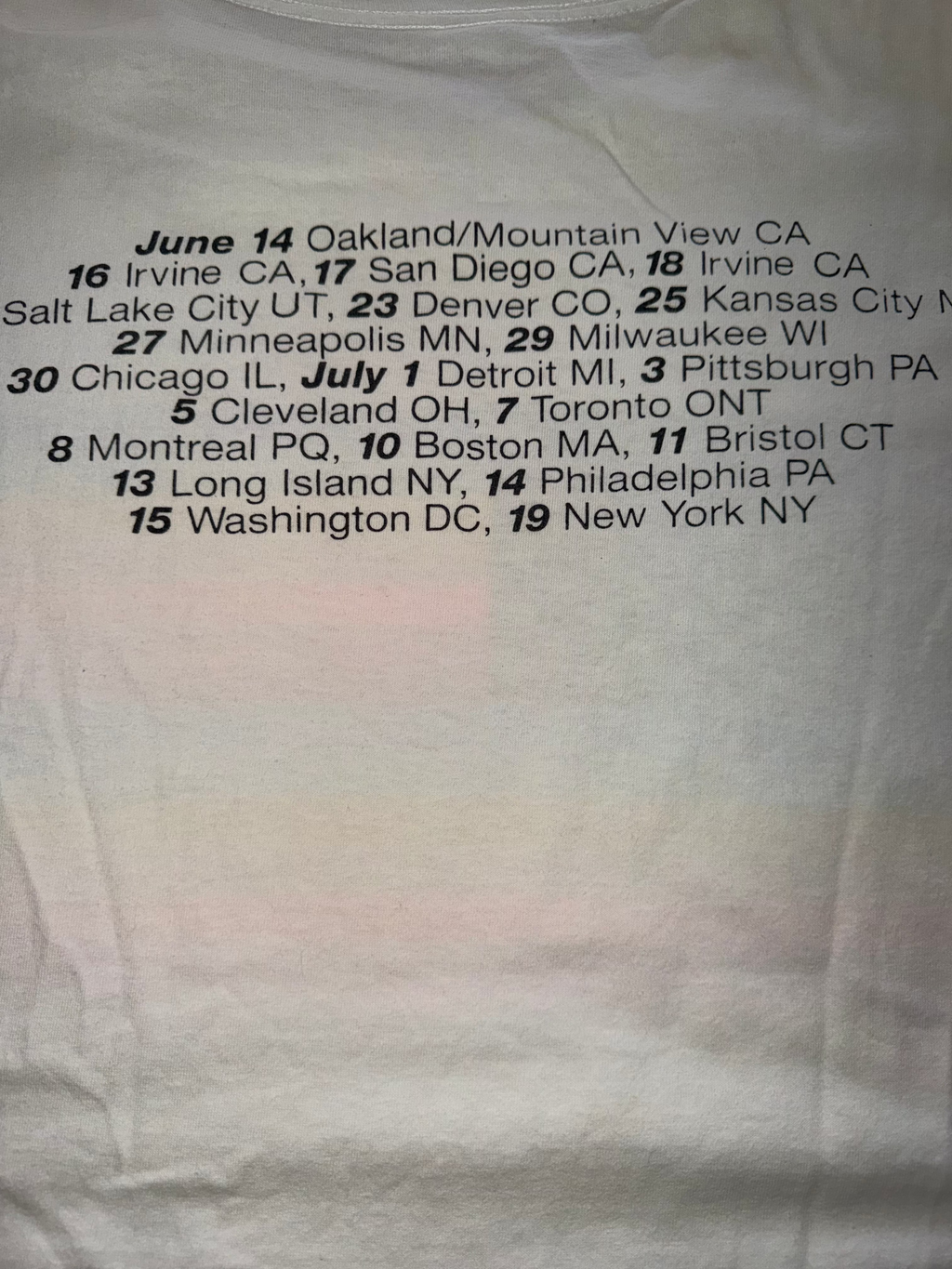 Vintage 90's New Order T-Shirt