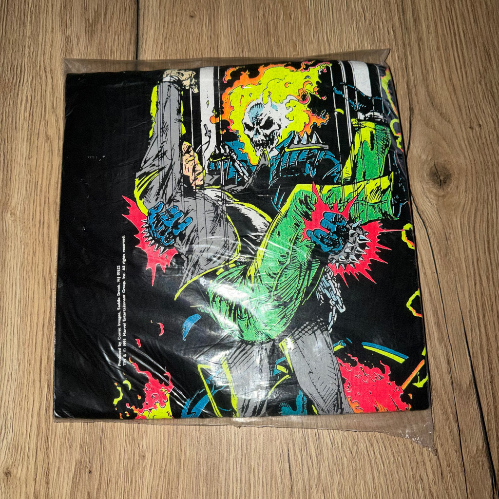 Vintage 90's Ghost Rider Marvel T-Shirt