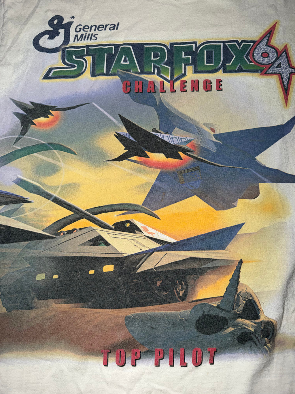 Vintage 90's Starfox Nintendo 64 T-Shirt