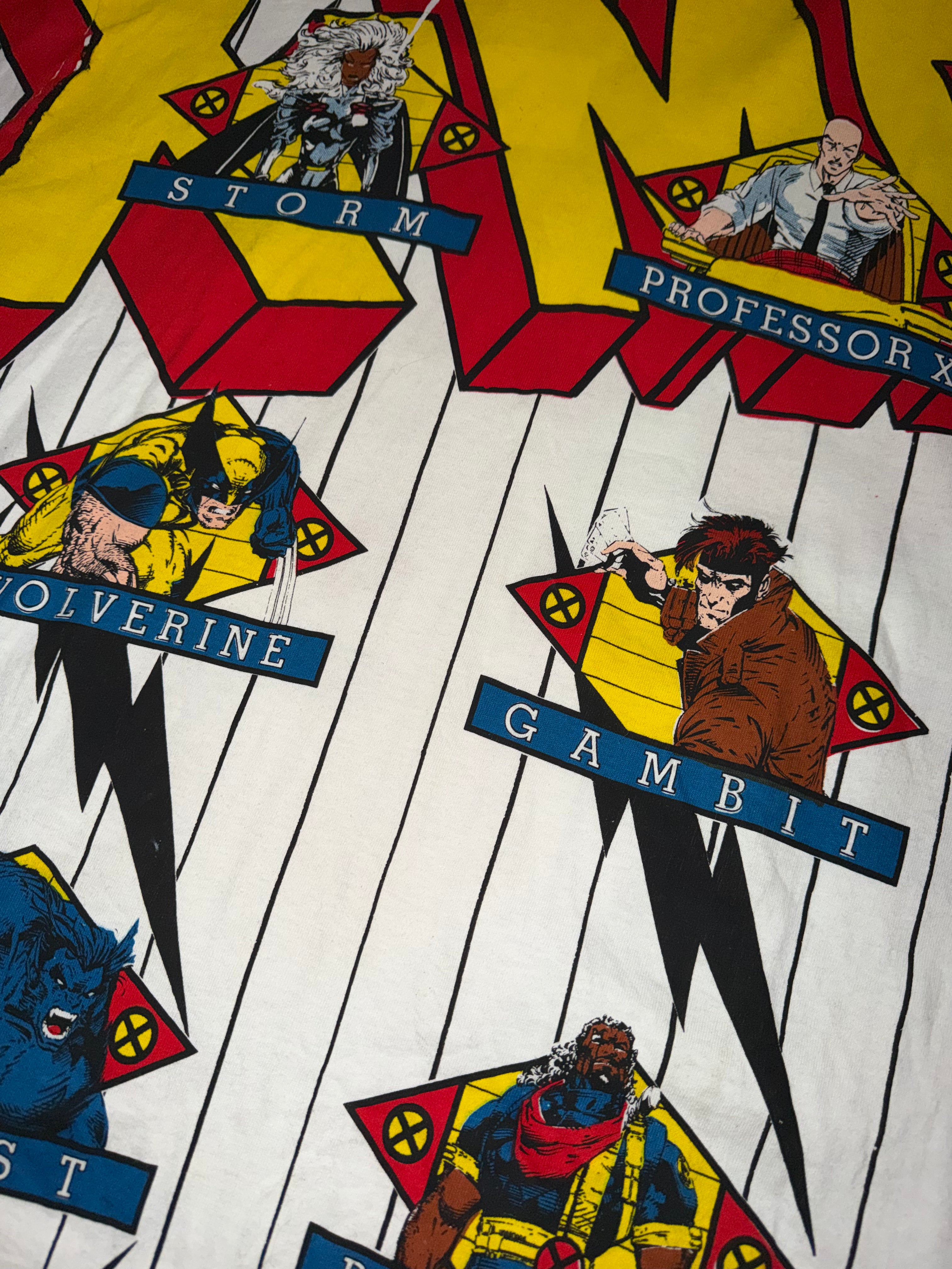 Vintage 90's X Men Mega Print Marvel T-Shirt