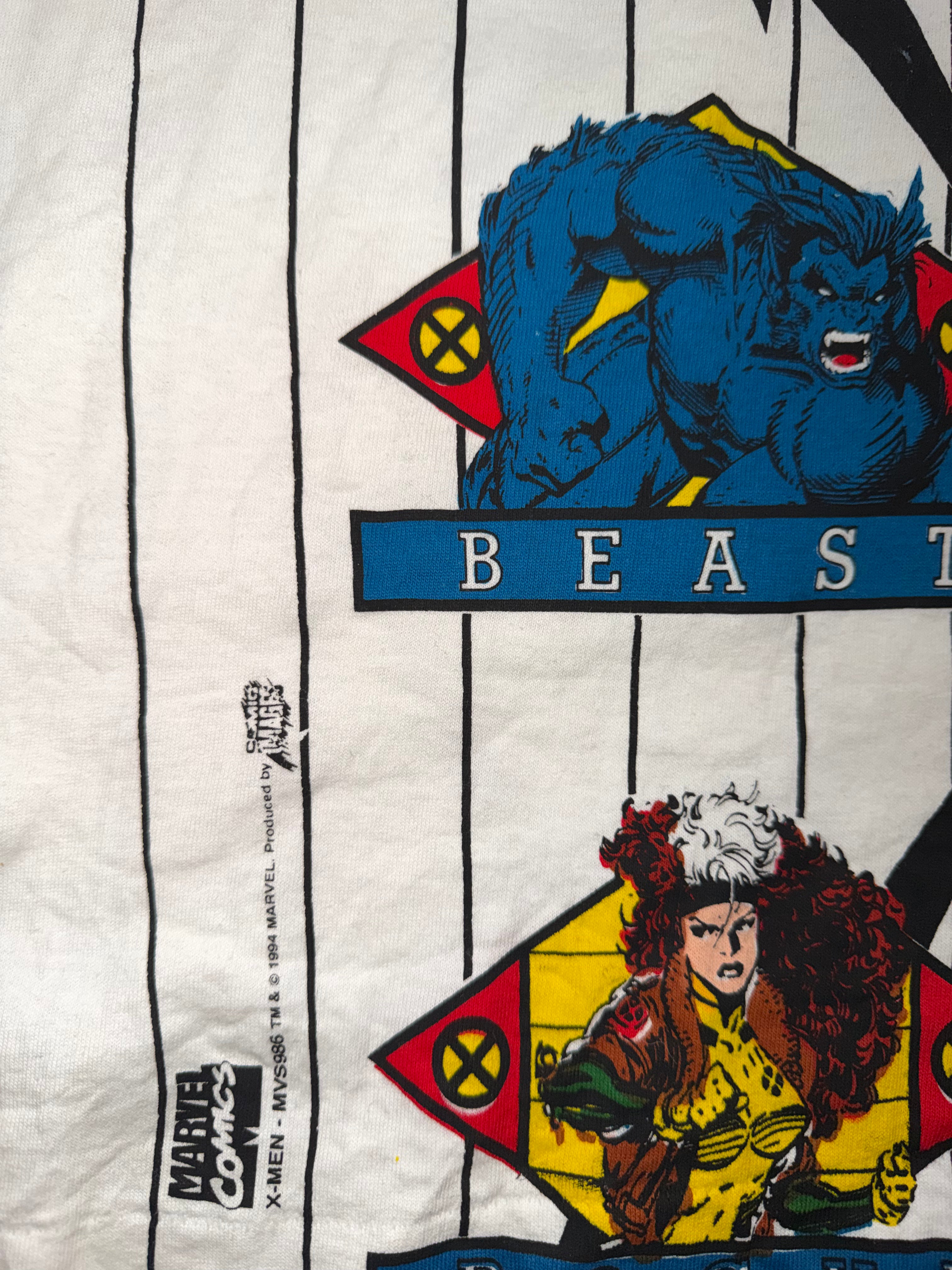 Vintage 90's X Men Mega Print Marvel T-Shirt