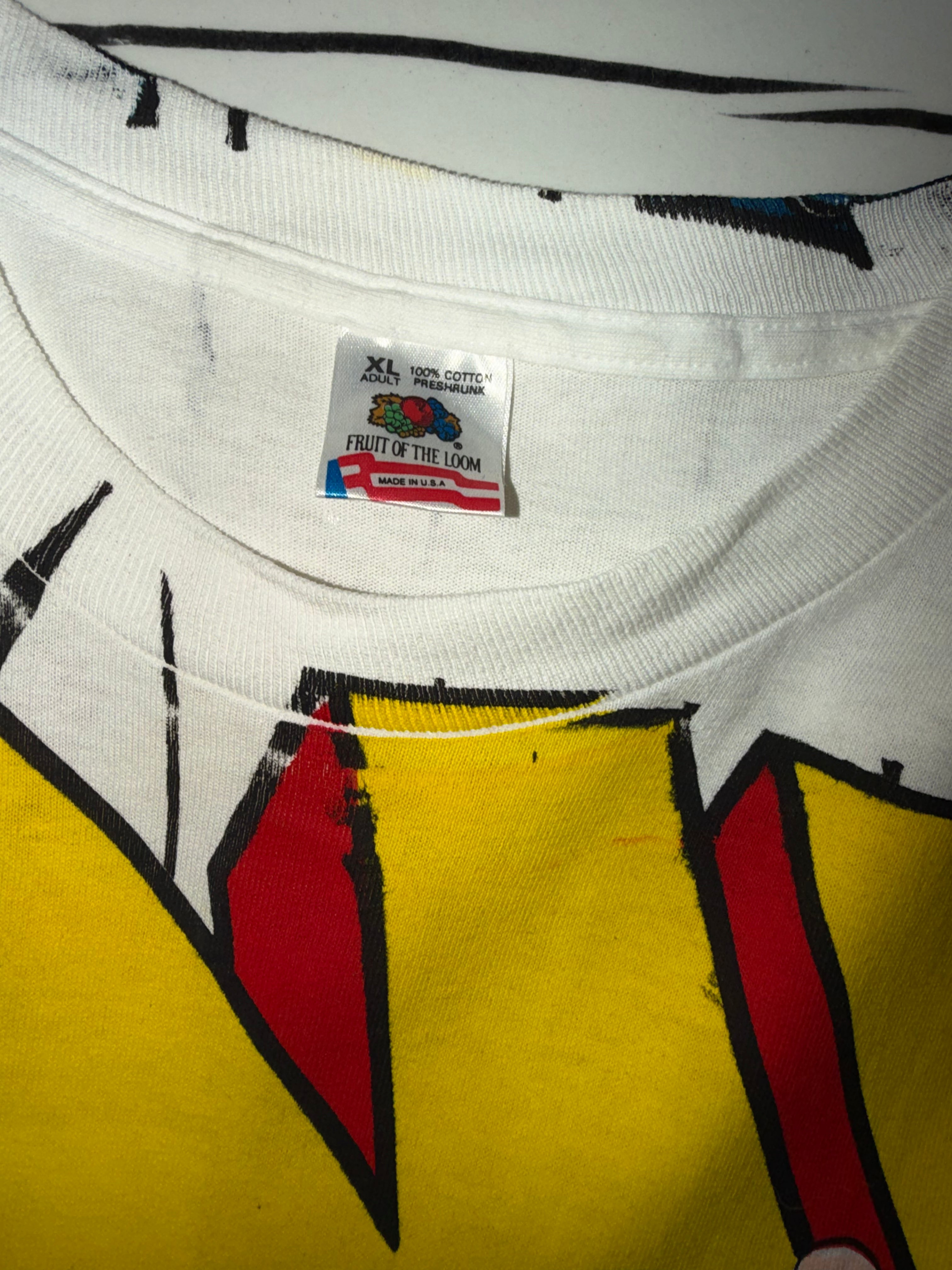 Vintage 90's X Men Mega Print Marvel T-Shirt