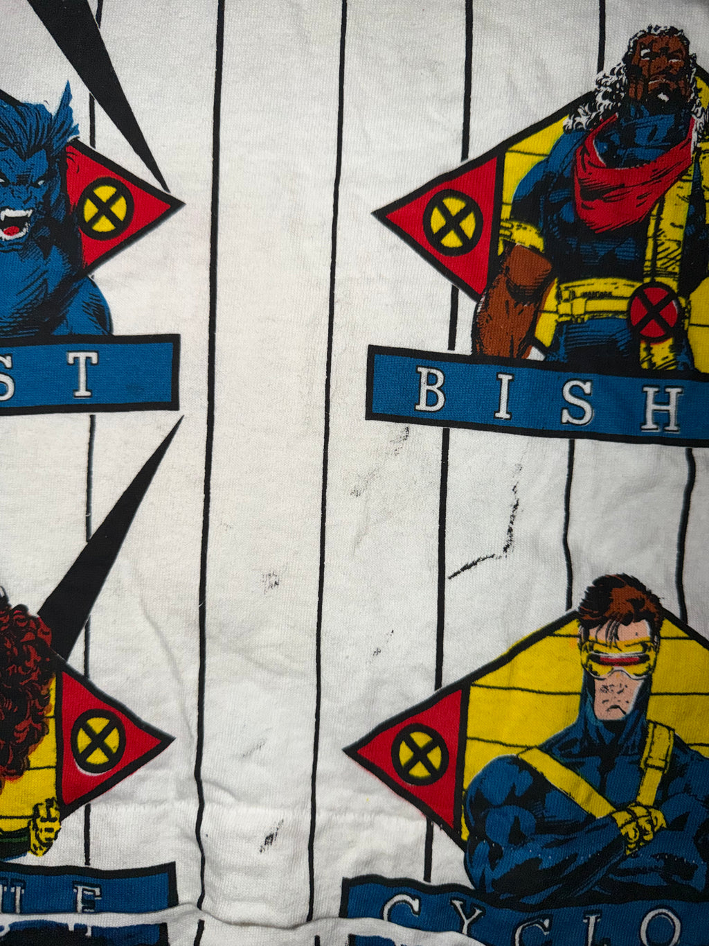 Vintage 90's X Men Mega Print Marvel T-Shirt