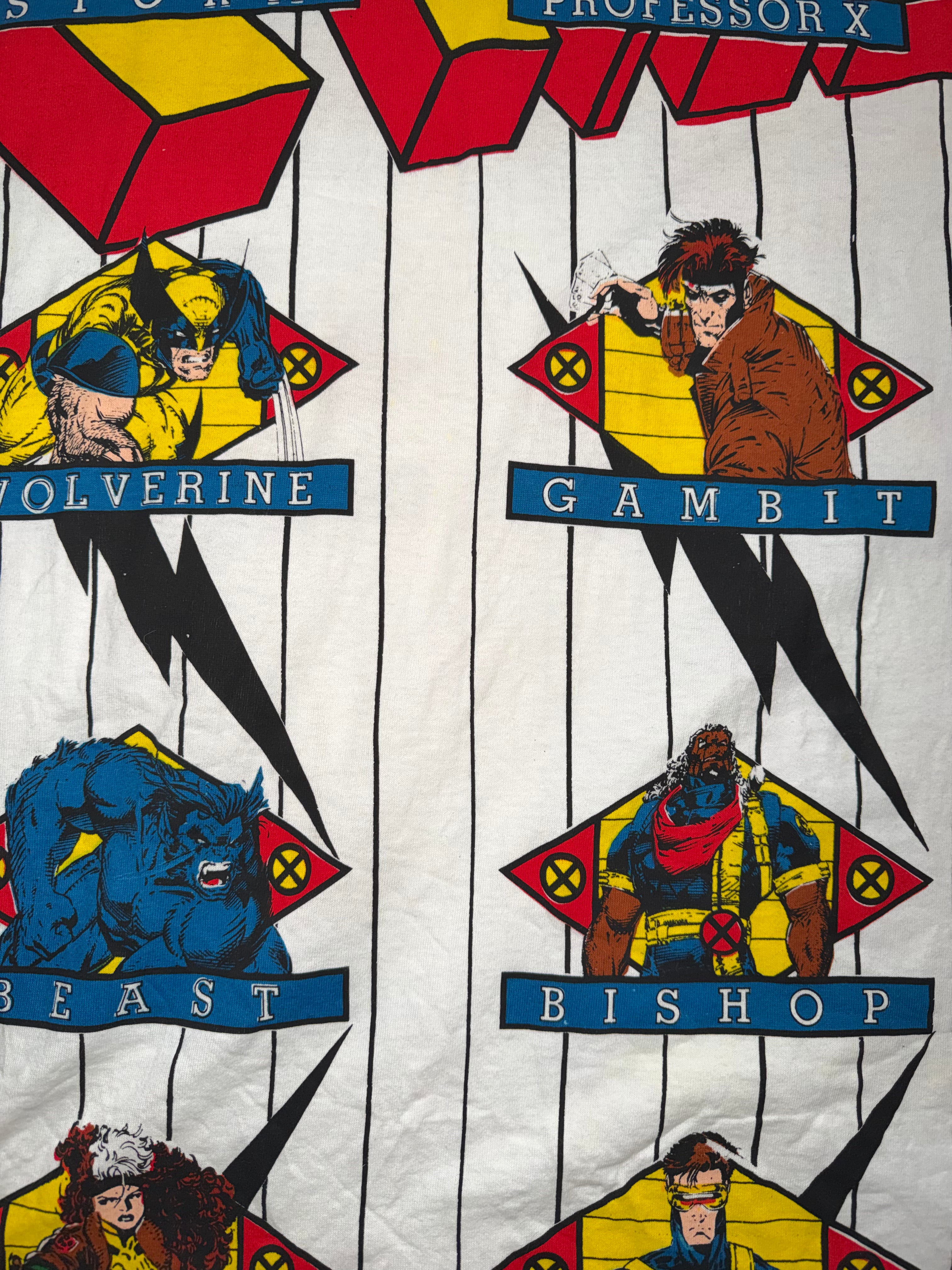 Vintage 90's X Men Mega Print Marvel T-Shirt