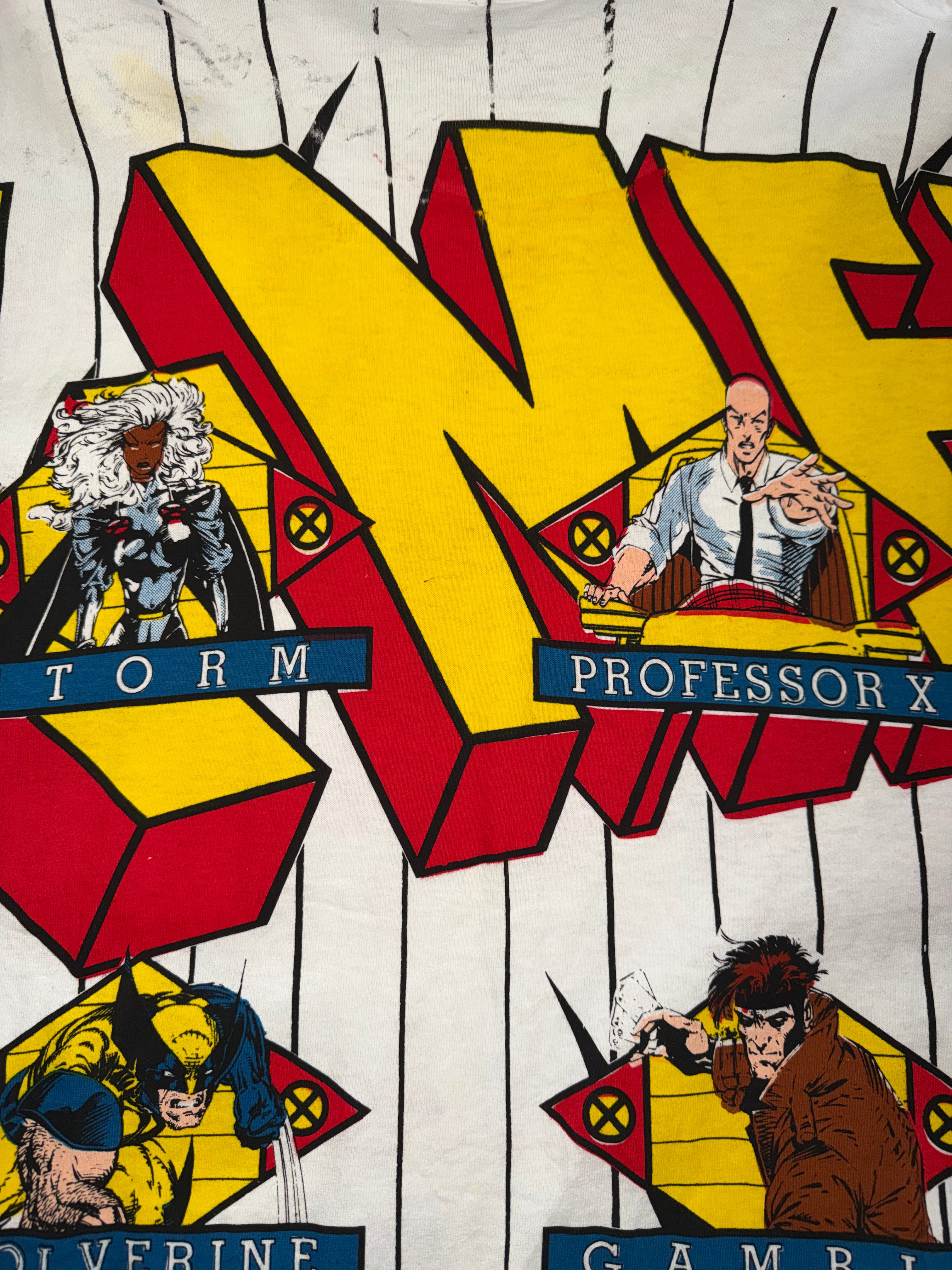 Vintage 90's X Men Mega Print Marvel T-Shirt
