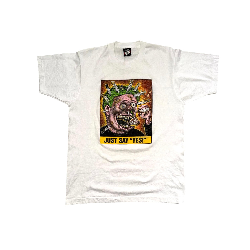 Vintage 90's Just Say Yes Drug T-Shirt