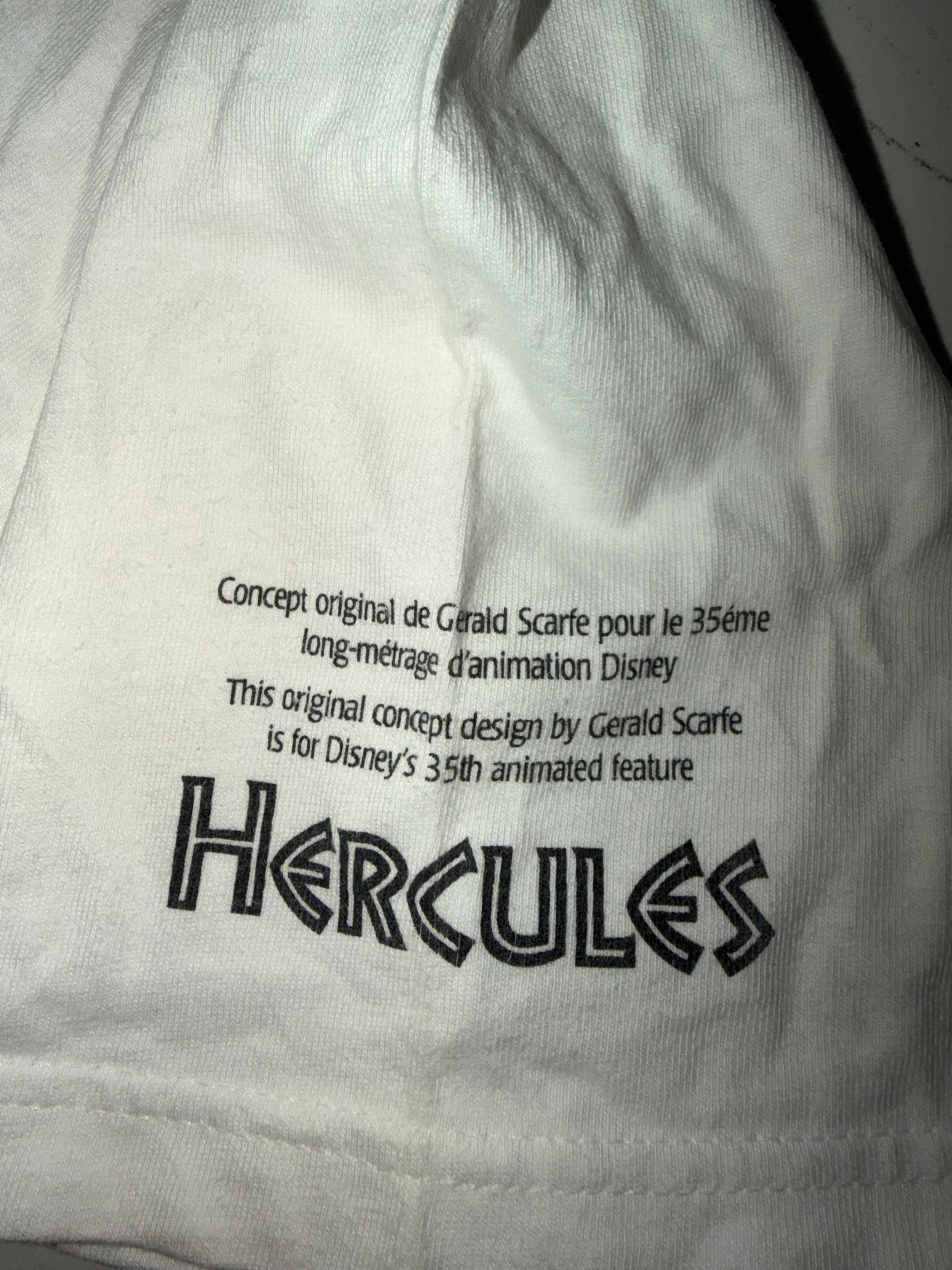 Vintage 90's Disney Hercules Hades by Gerald Scarf T-Shirt