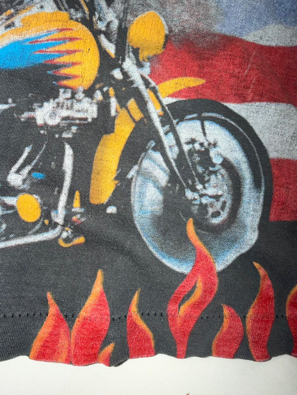 Vintage 90's Harley Davidson All Over Print T-Shirt