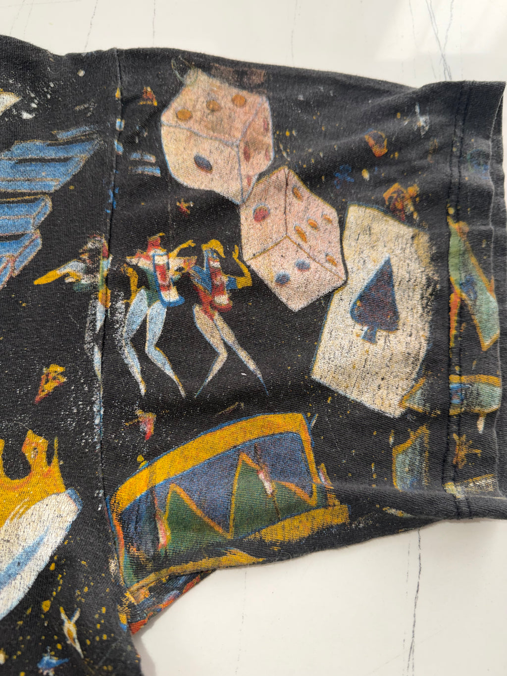 Vintage 90's Freddie Mercury Queen All Over Print T-Shirt