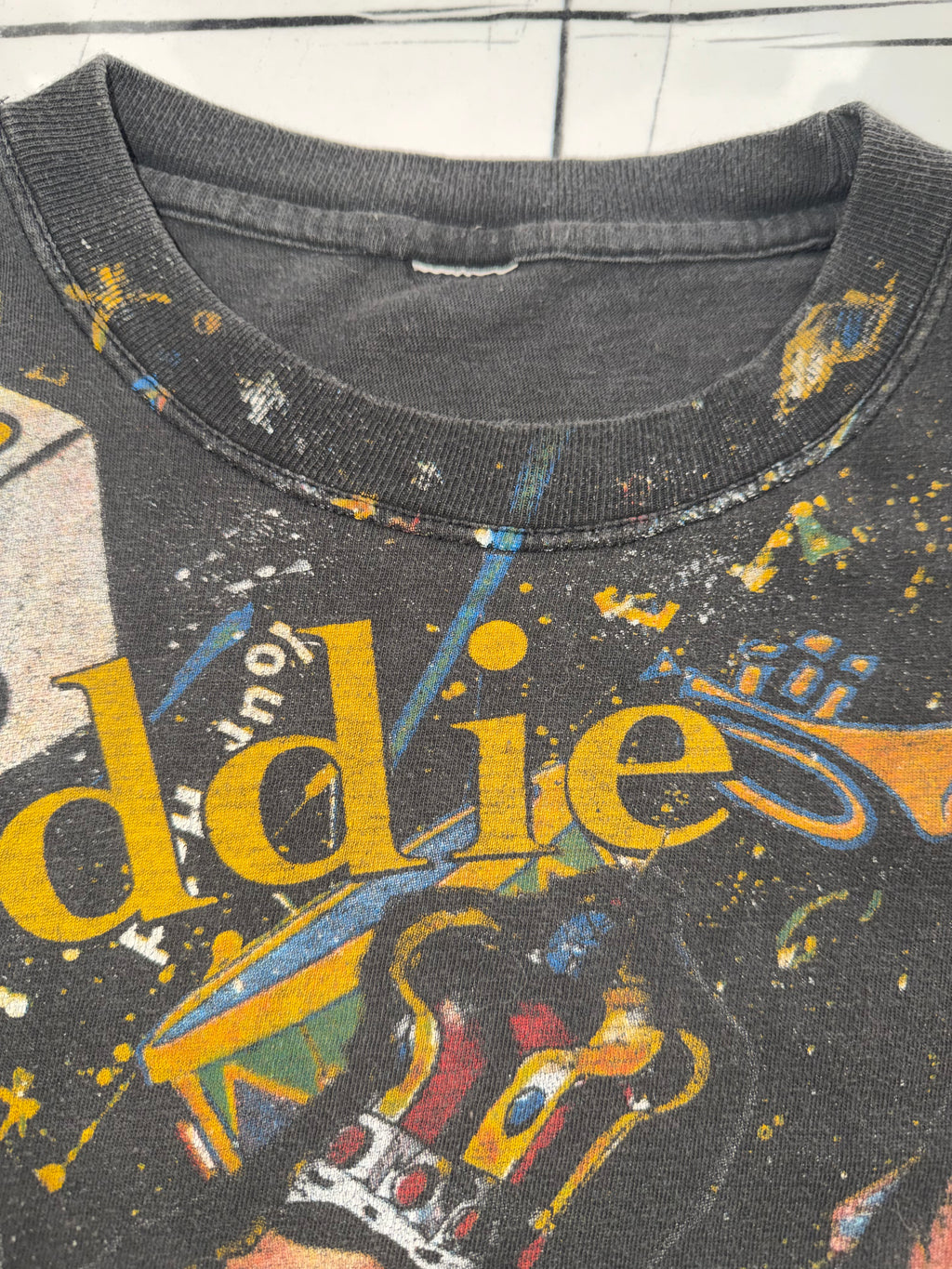 Vintage 90's Freddie Mercury Queen All Over Print T-Shirt