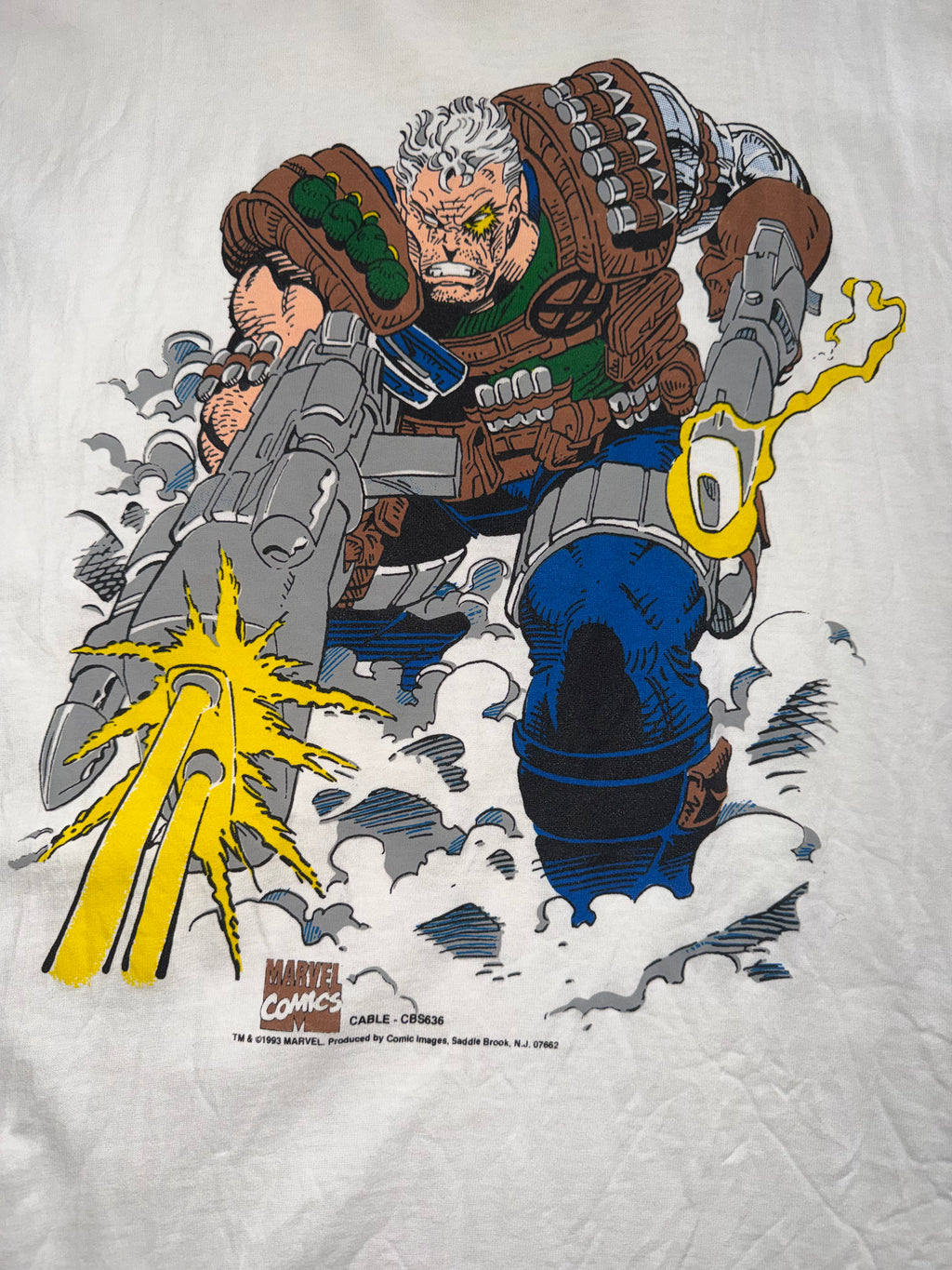 Vintage 90's Cable Marvel T-Shirt