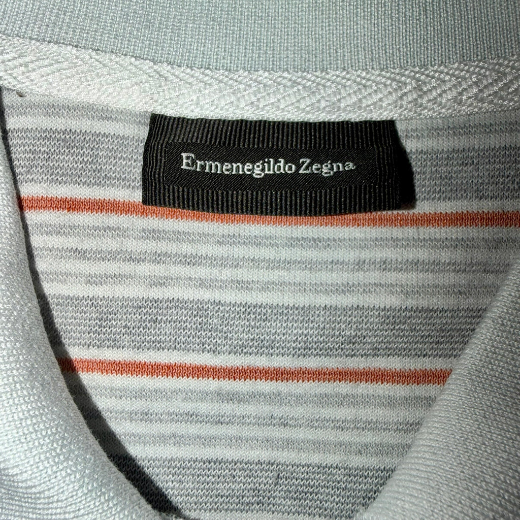 Ermenegildo Zegna Logo-Embroidered Polo Shirt