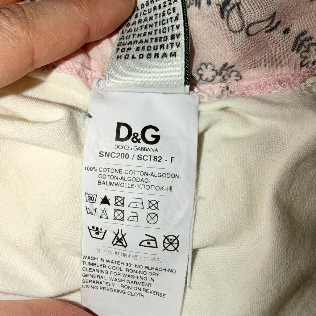 DOLCE & GABBANA BANDANA PRINT TOP