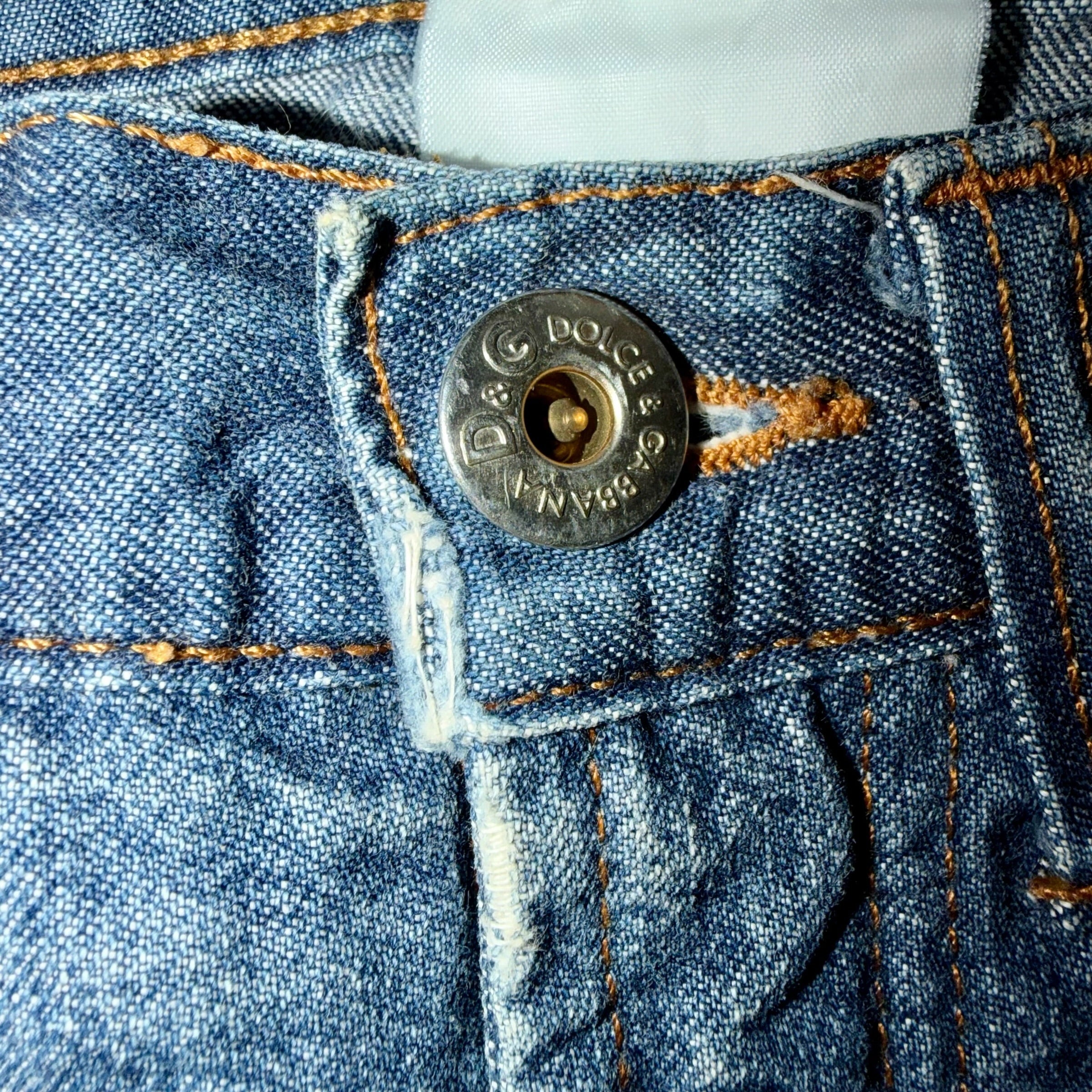 DOLCE & GABBANA PATCHWORK JEANS