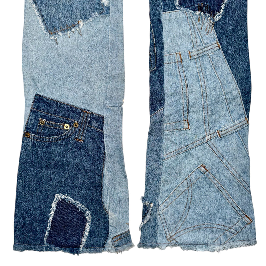 DOLCE & GABBANA PATCHWORK JEANS