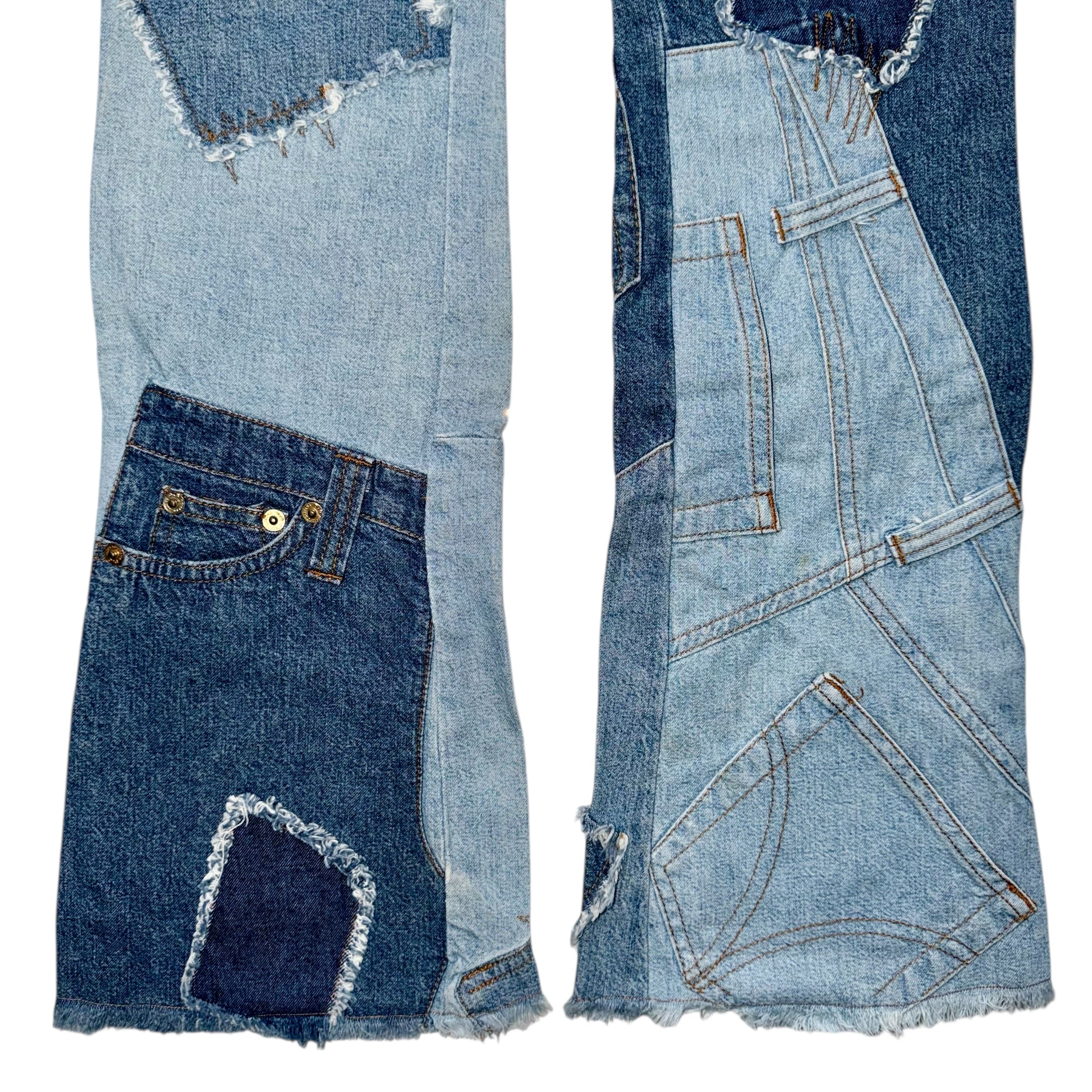 DOLCE & GABBANA PATCHWORK JEANS
