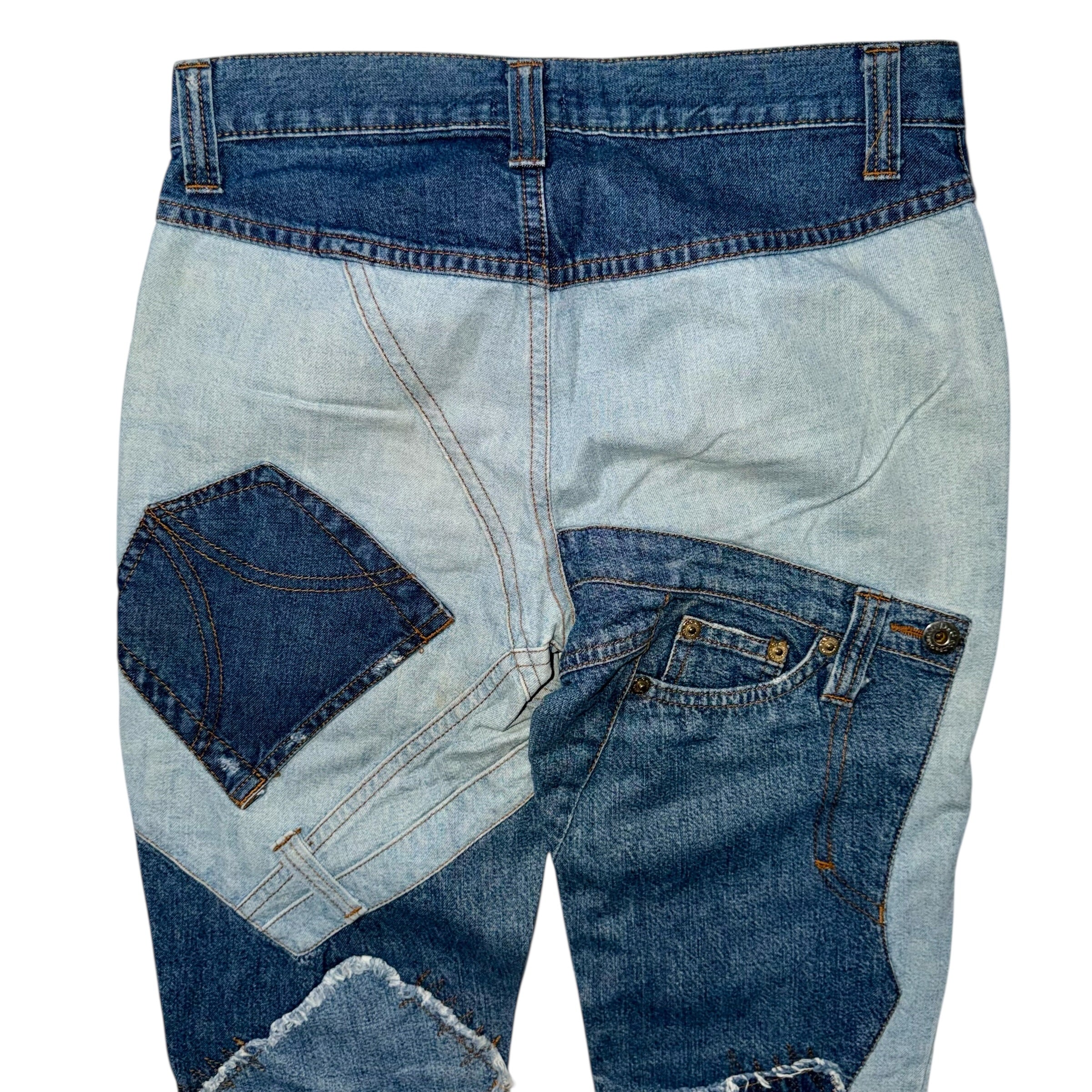 DOLCE & GABBANA PATCHWORK JEANS