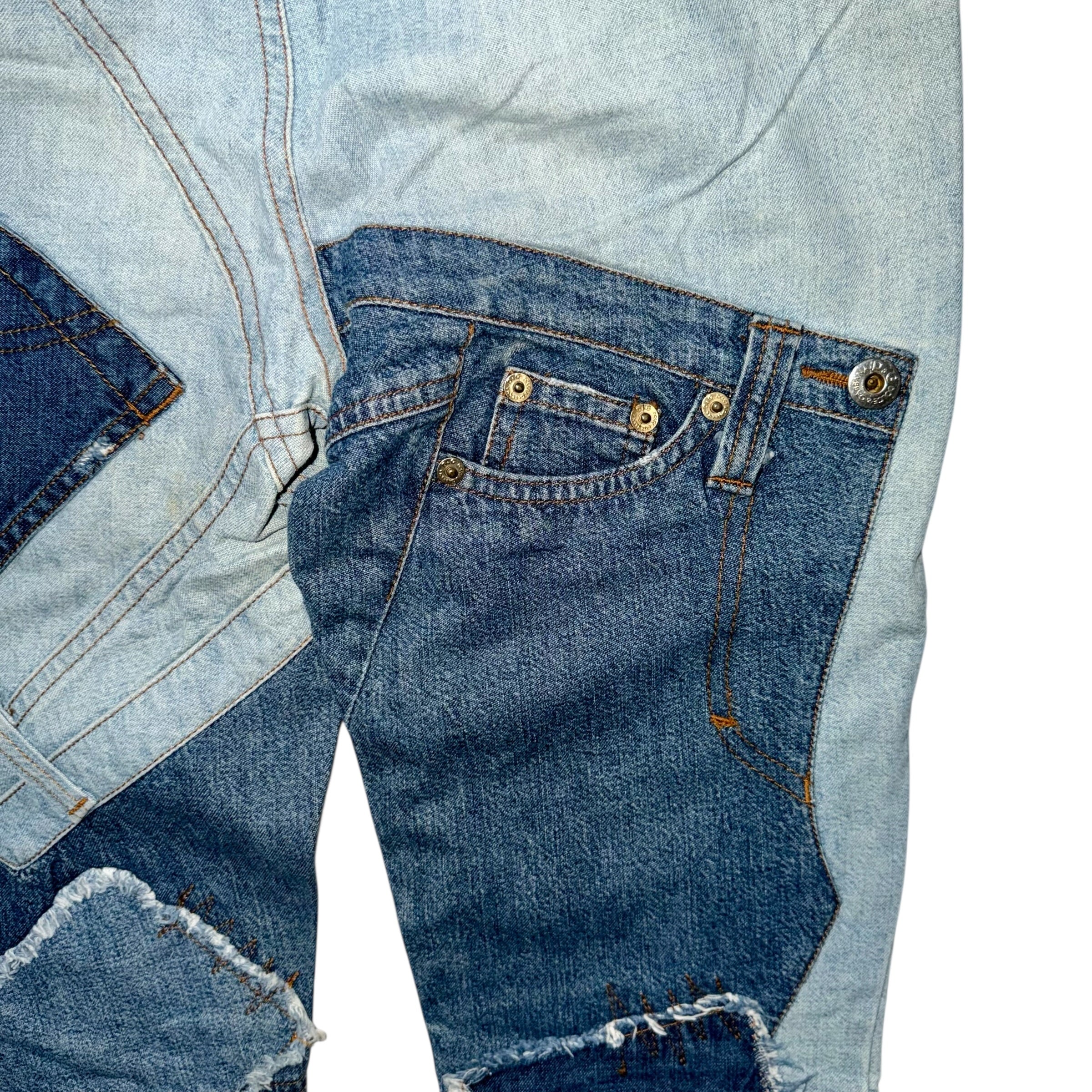 DOLCE & GABBANA PATCHWORK JEANS