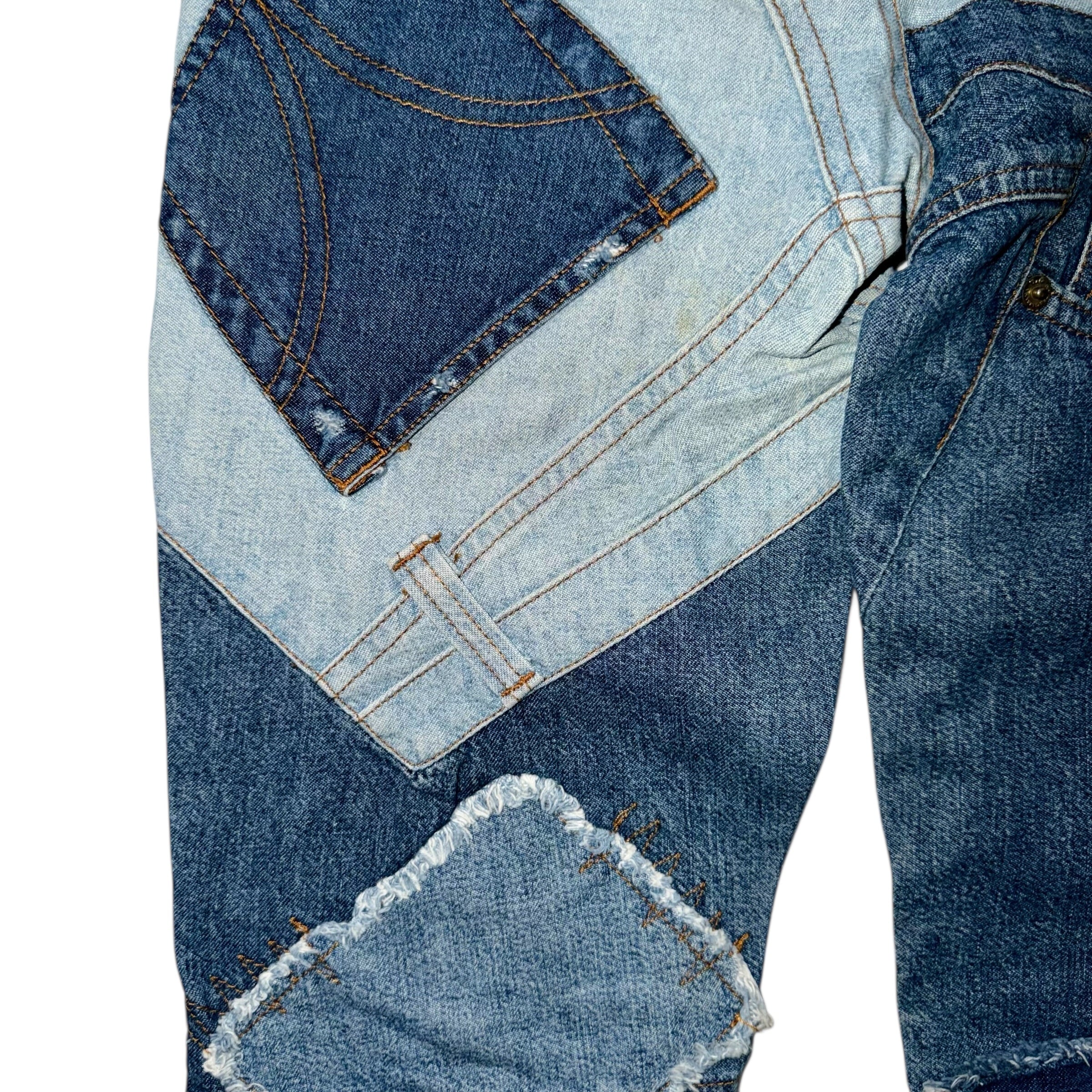 DOLCE & GABBANA PATCHWORK JEANS