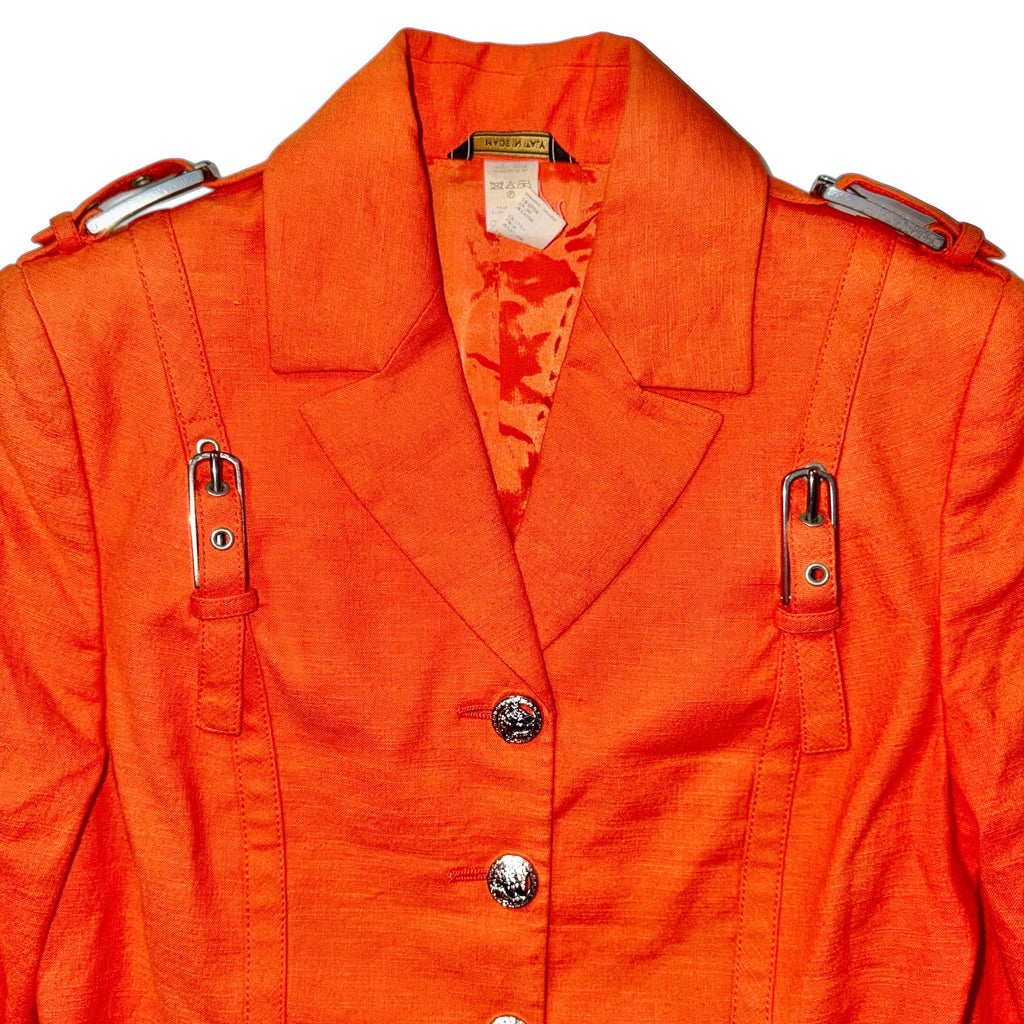 VERSACE VINTAGE BONDAGE JACKET
