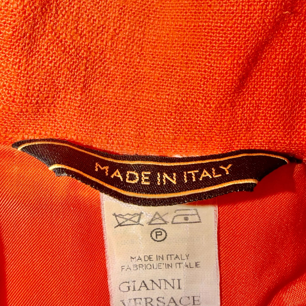 VERSACE VINTAGE BONDAGE JACKET