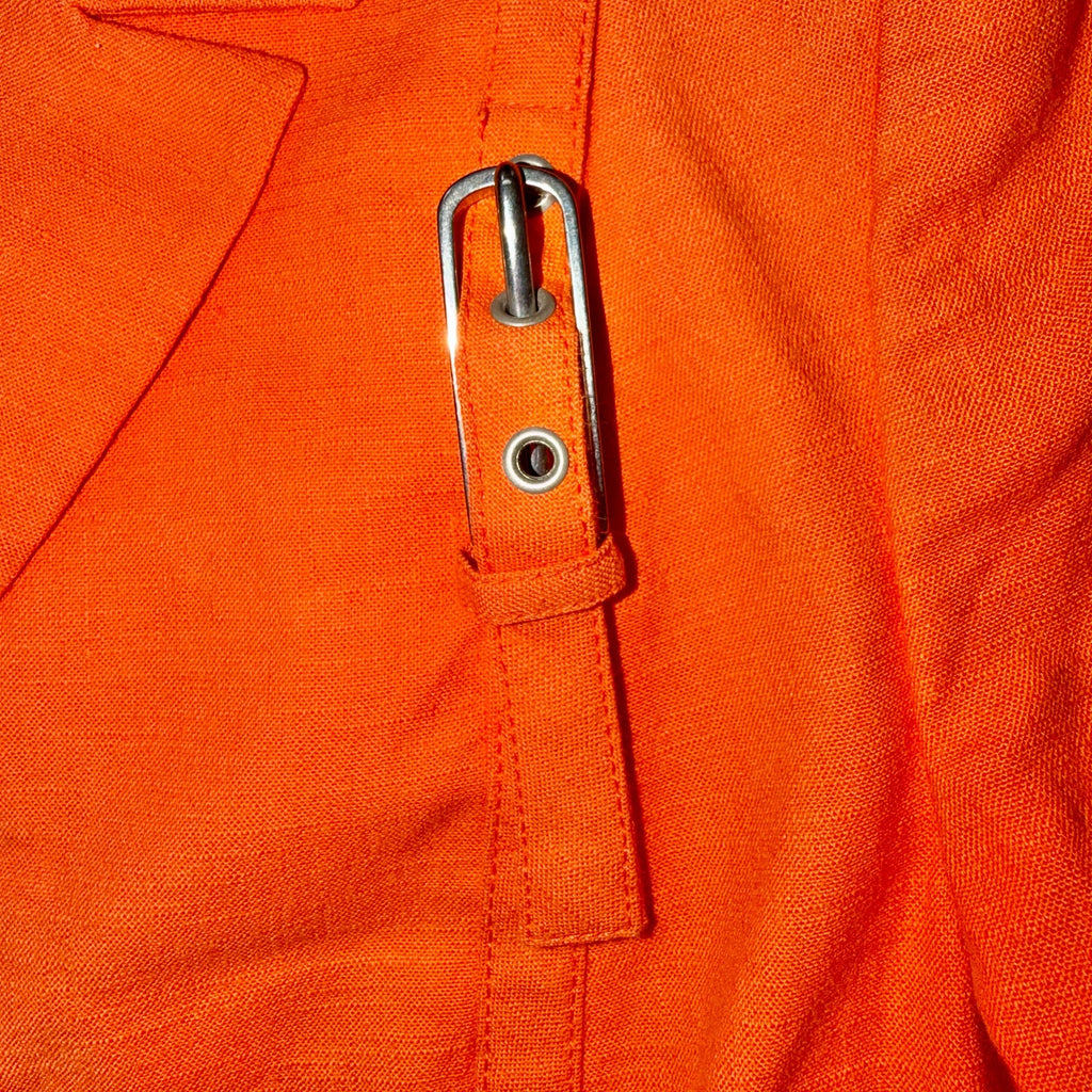 VERSACE VINTAGE BONDAGE JACKET