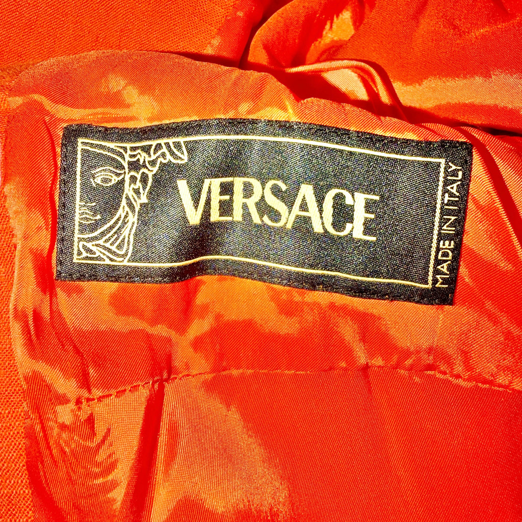 VERSACE VINTAGE BONDAGE JACKET
